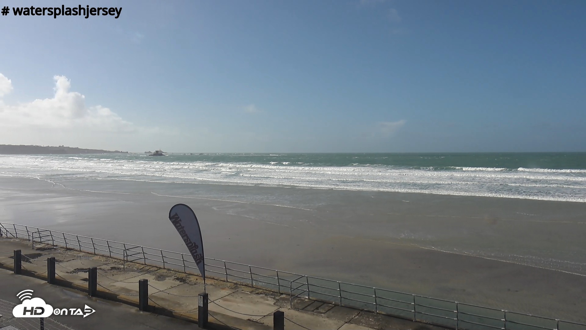 Snapshot of St. Quens Bay Jersey Island Live Webcam taken Mar 11, 2026, 11:24am GMT