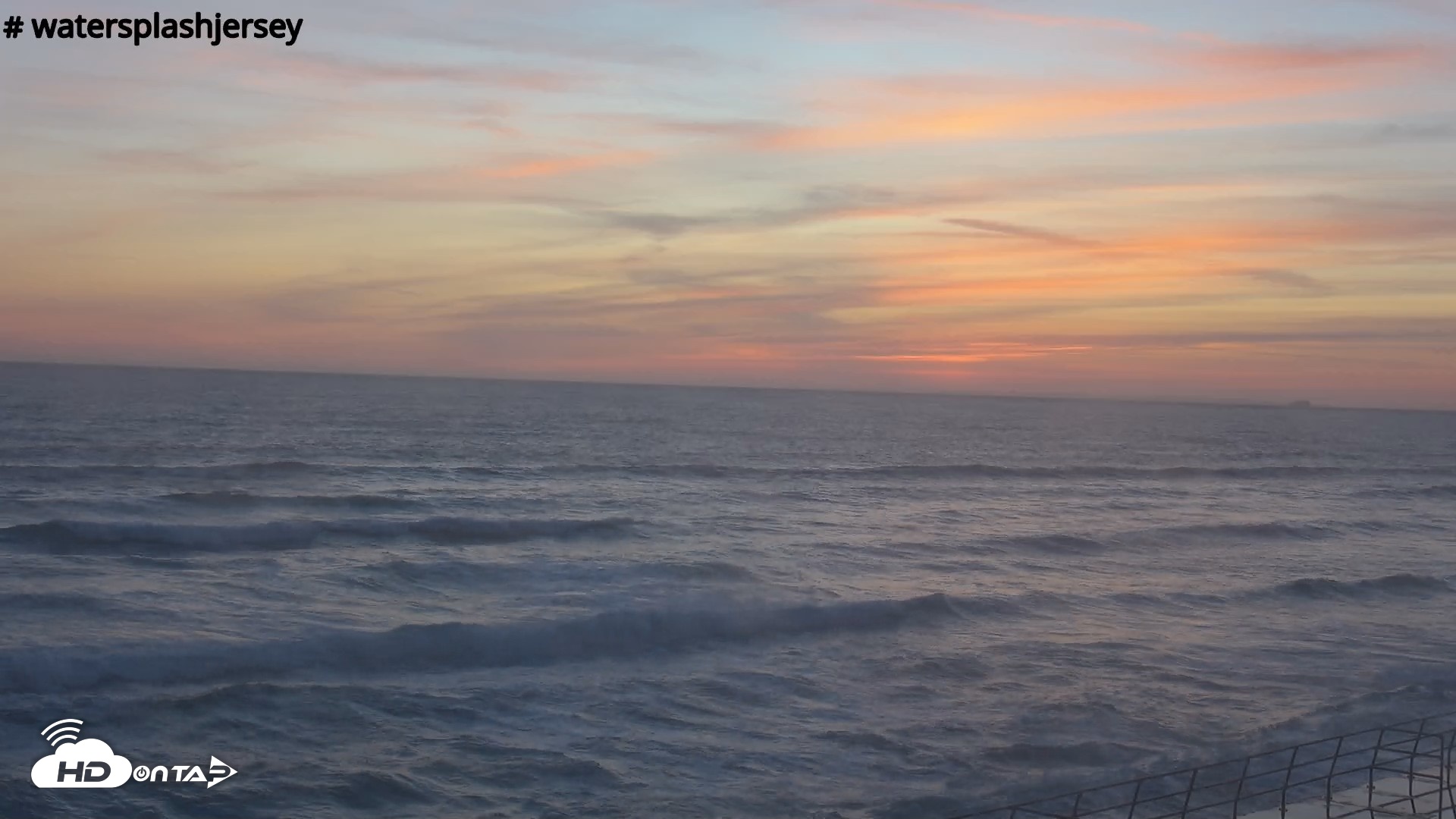 Snapshot of St. Quens Bay Jersey Island Live Webcam taken Jul 2, 2026, 9:36pm BST