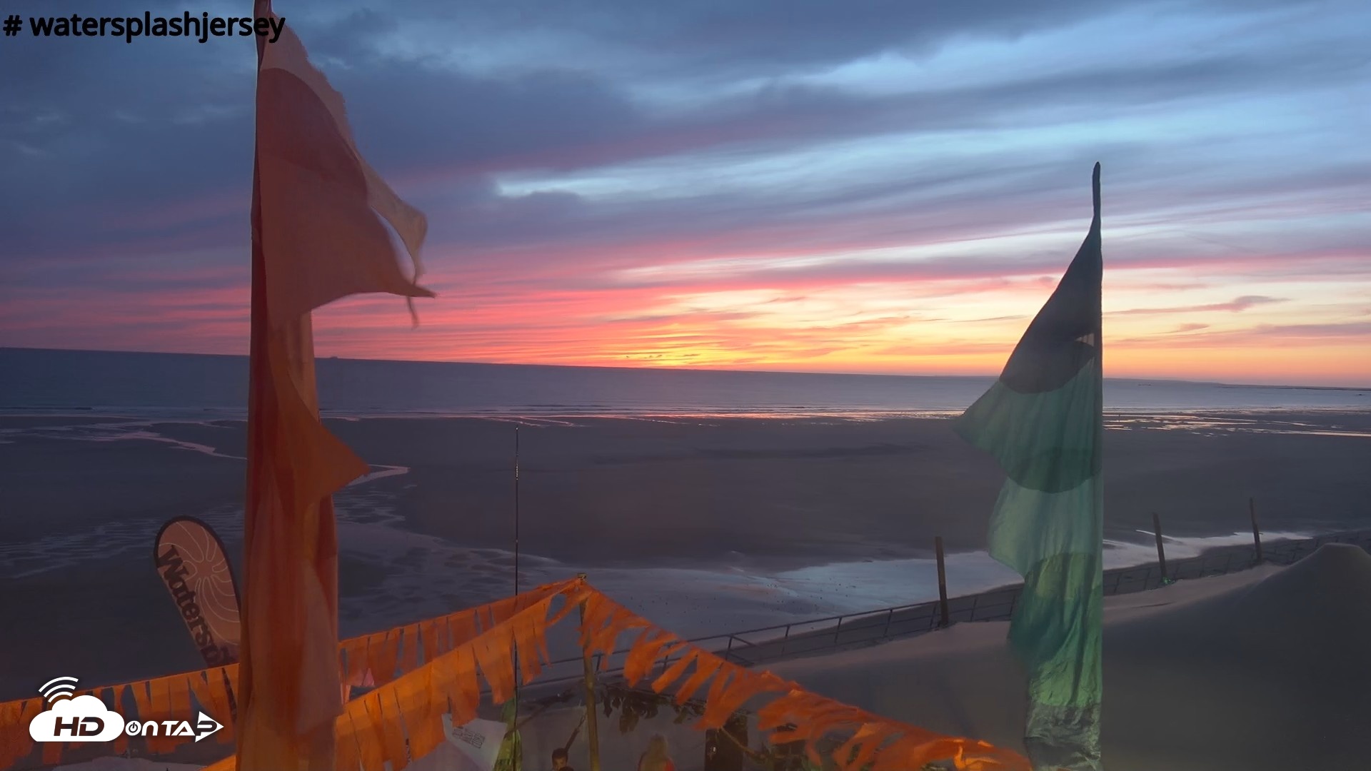 Snapshot of St. Quens Bay Jersey Island Live Webcam taken Aug 22, 2026, 8:29pm BST