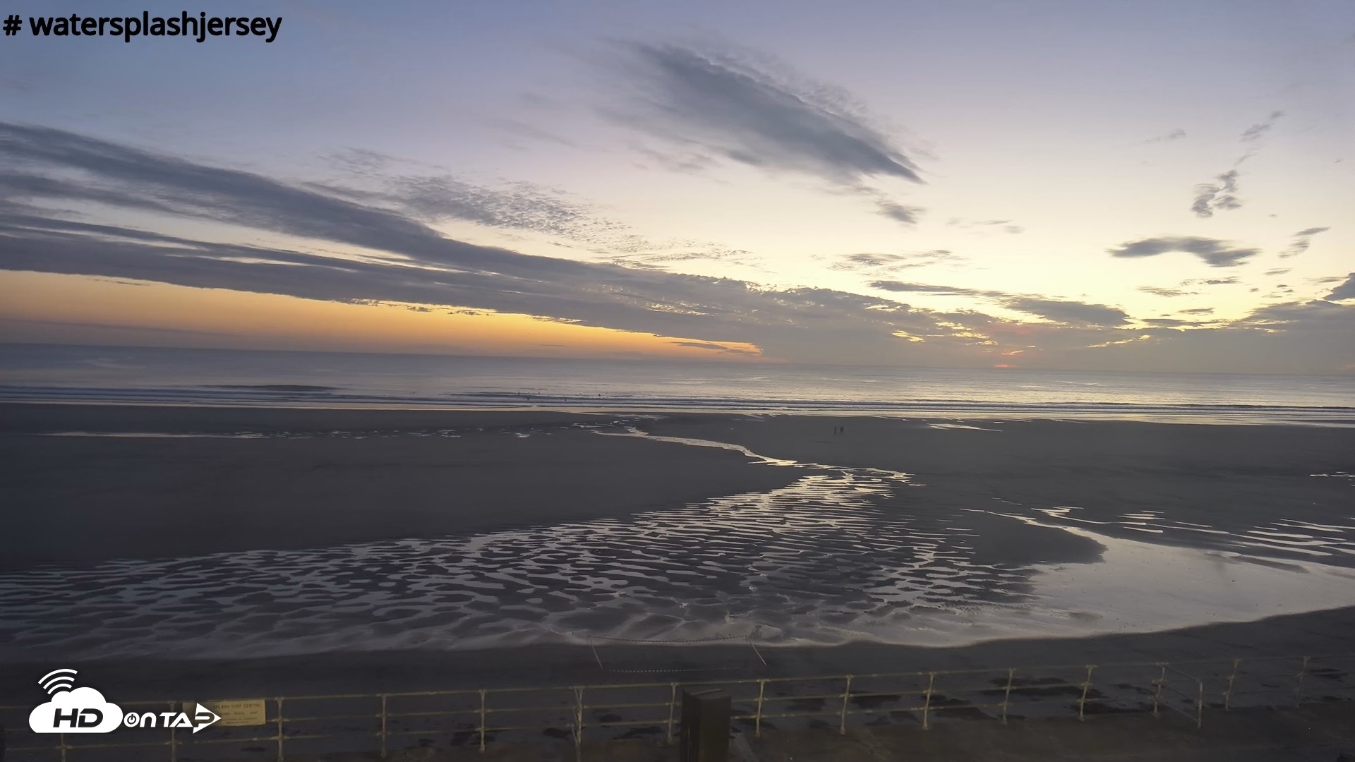 Snapshot of St. Quens Bay Jersey Island Live Webcam taken Sep 5, 2026, 8:07pm BST
