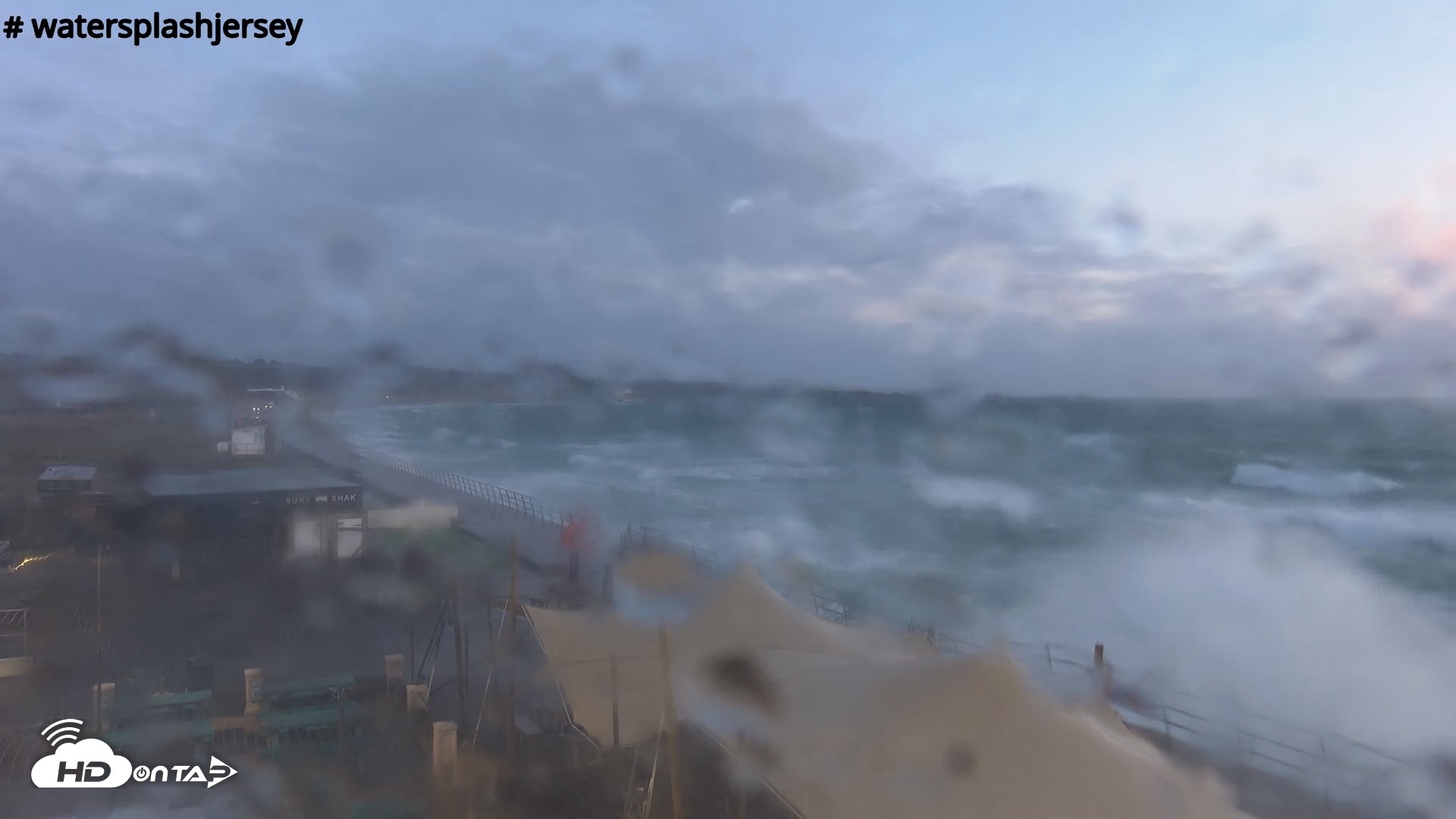 Snapshot of St. Quens Bay Jersey Island Live Webcam taken Aug 30, 2026, 8:02pm BST