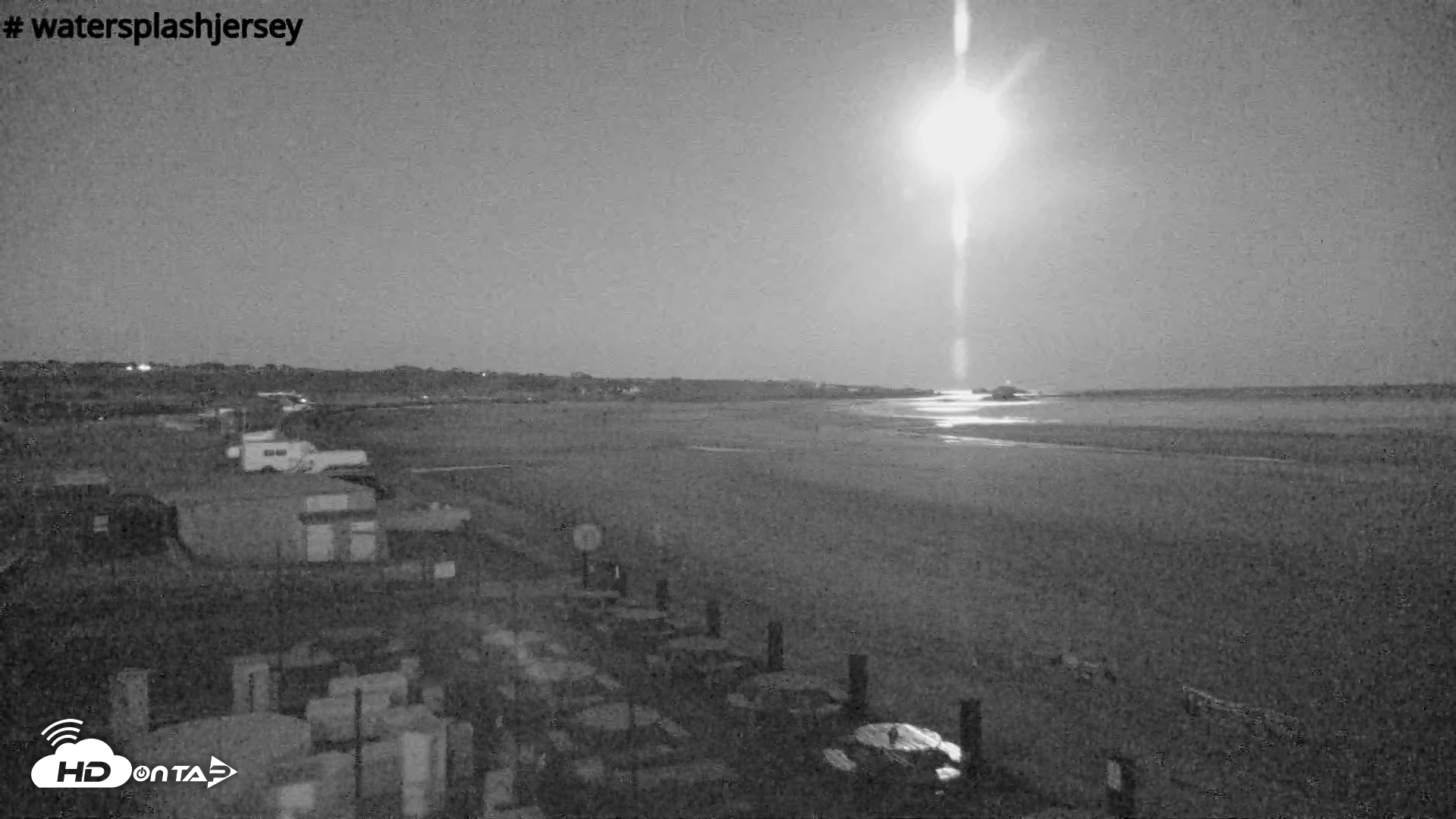 Snapshot of St. Quens Bay Jersey Island Live Webcam taken Jul 12, 2025, 4:16am BST