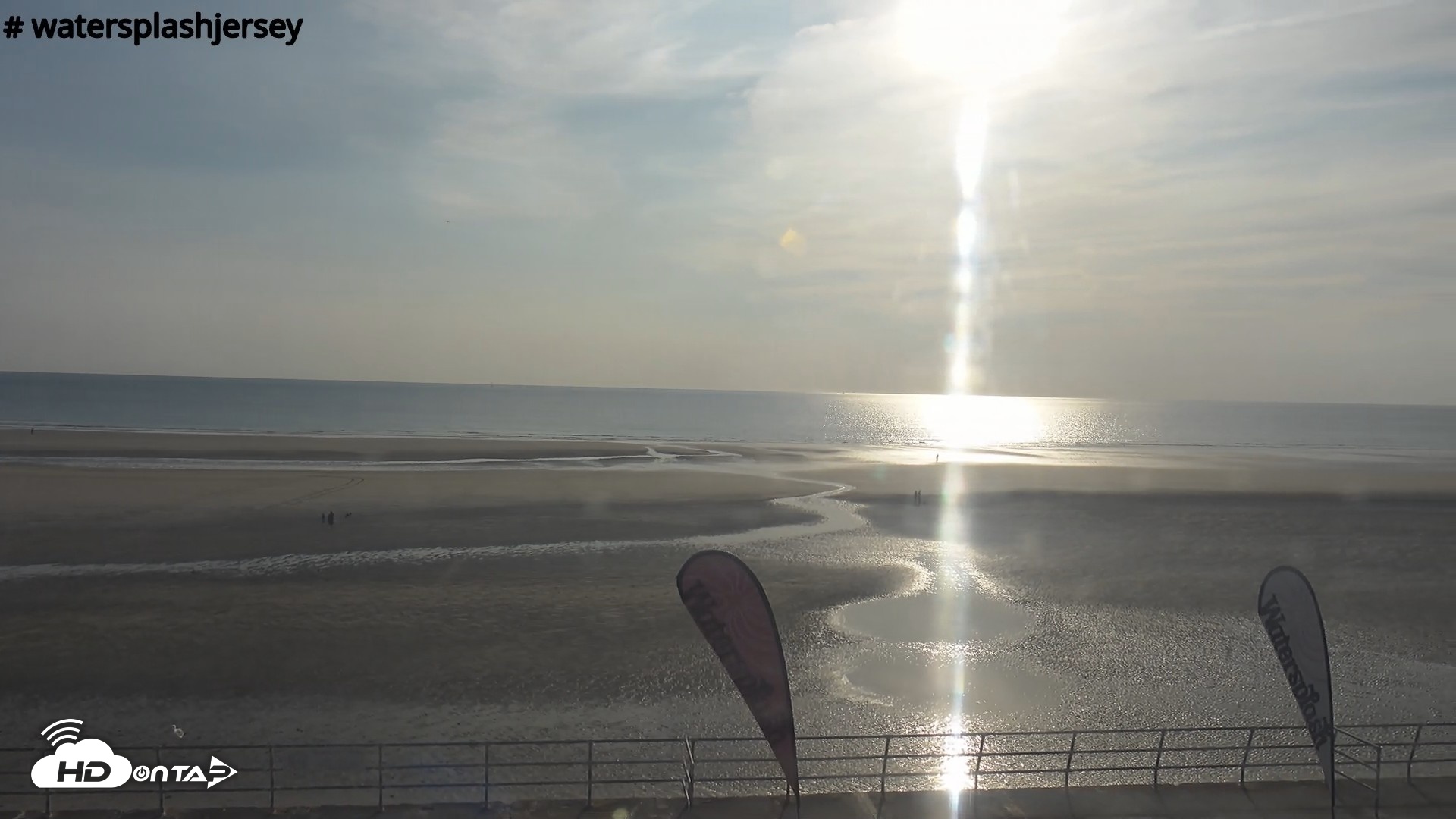Snapshot of St. Quens Bay Jersey Island Live Webcam taken Jul 22, 2026, 6:46pm BST