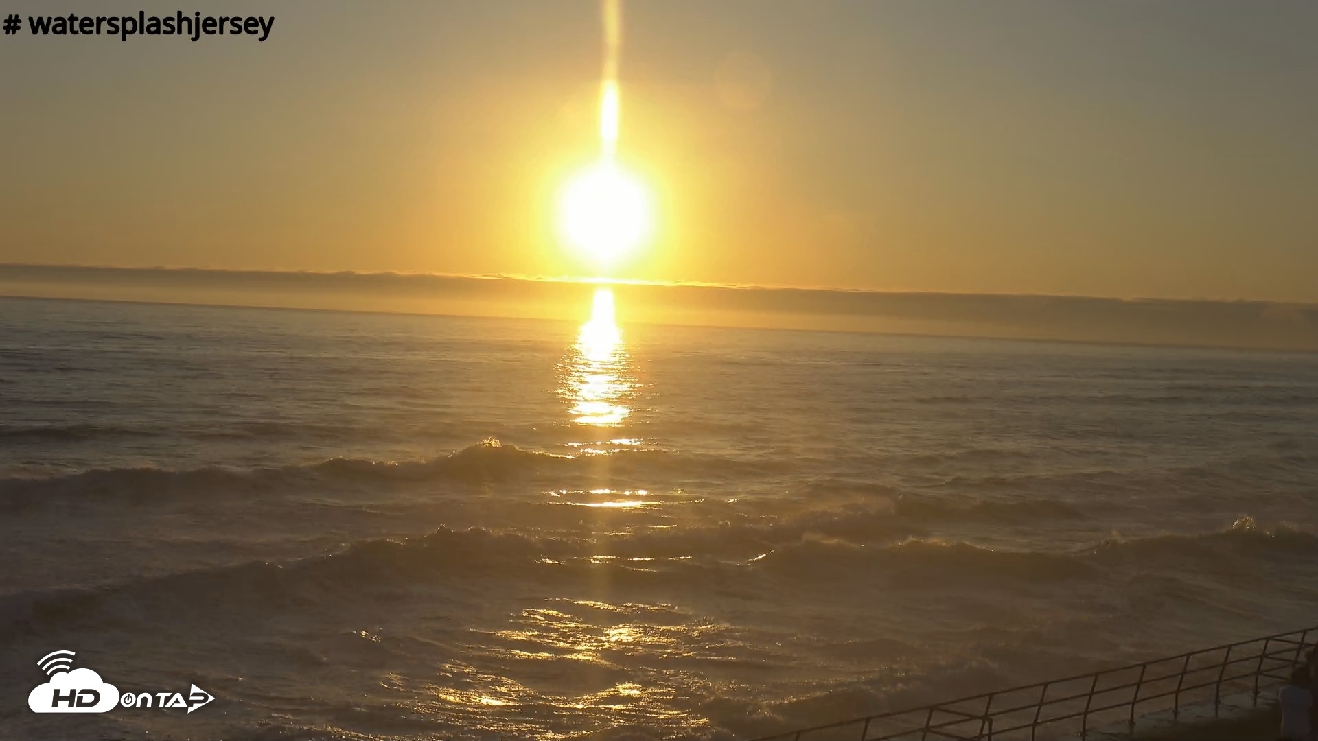 Snapshot of St. Quens Bay Jersey Island Live Webcam taken Jun 28, 2025, 8:50pm BST