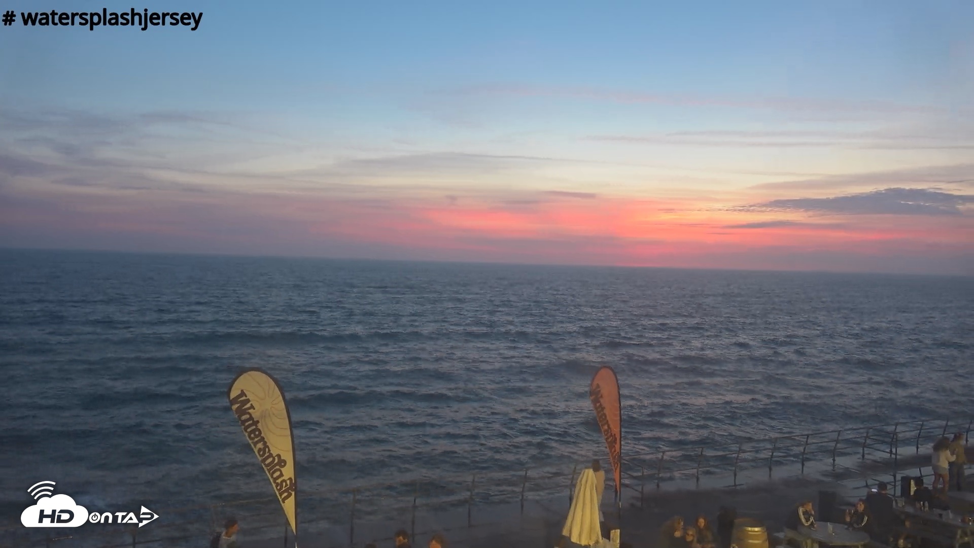 Snapshot of St. Quens Bay Jersey Island Live Webcam taken Aug 16, 2026, 8:47pm BST