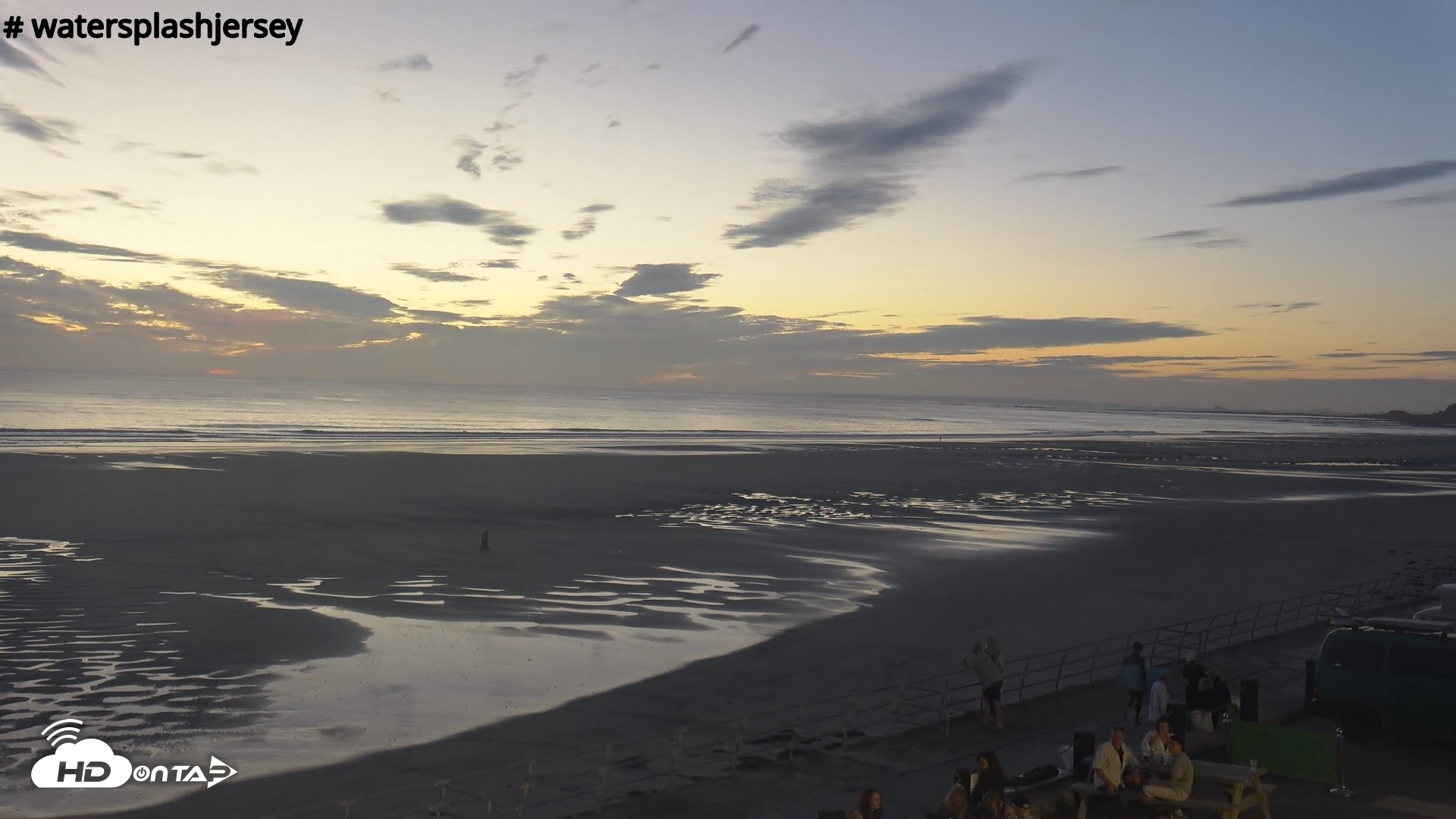 Snapshot of St. Quens Bay Jersey Island Live Webcam taken Sep 5, 2026, 8:06pm BST