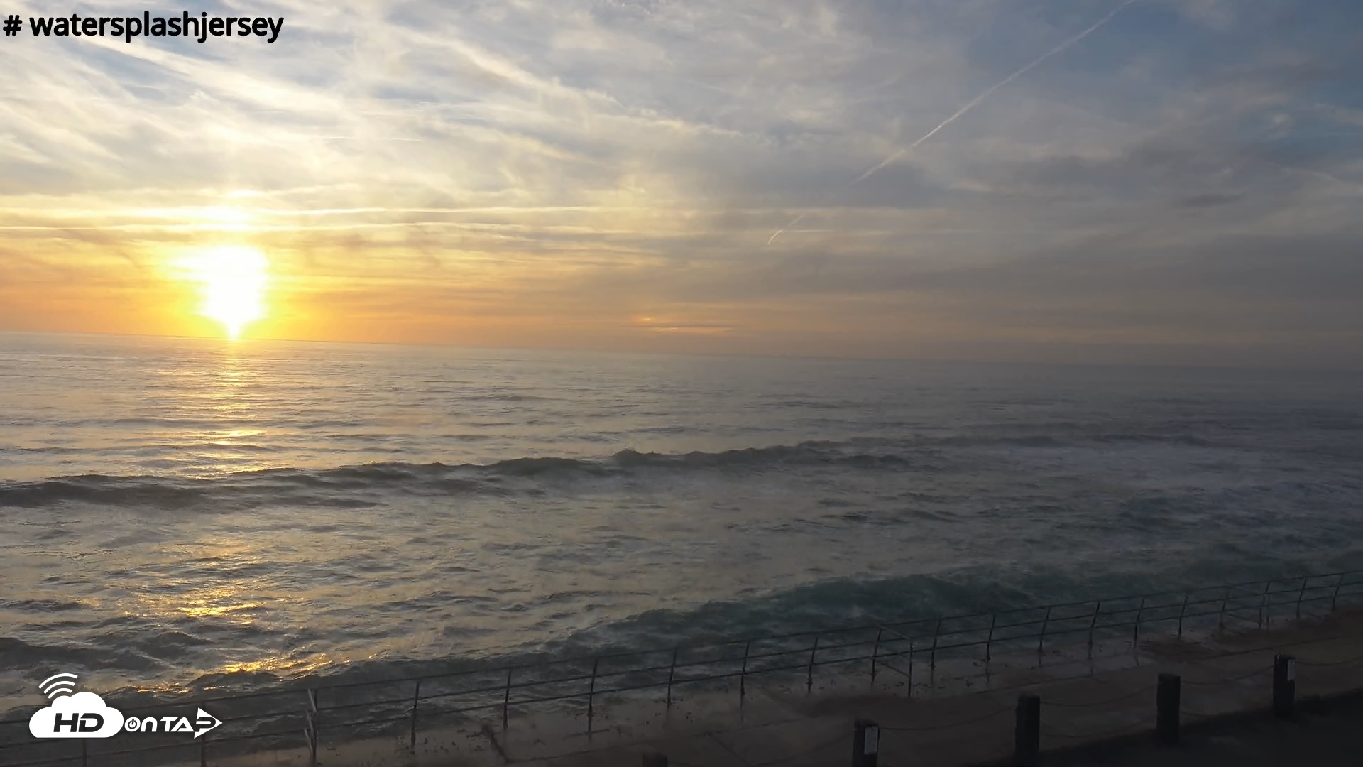 Snapshot of St. Quens Bay Jersey Island Live Webcam taken Oct 7, 2025, 6:22pm BST