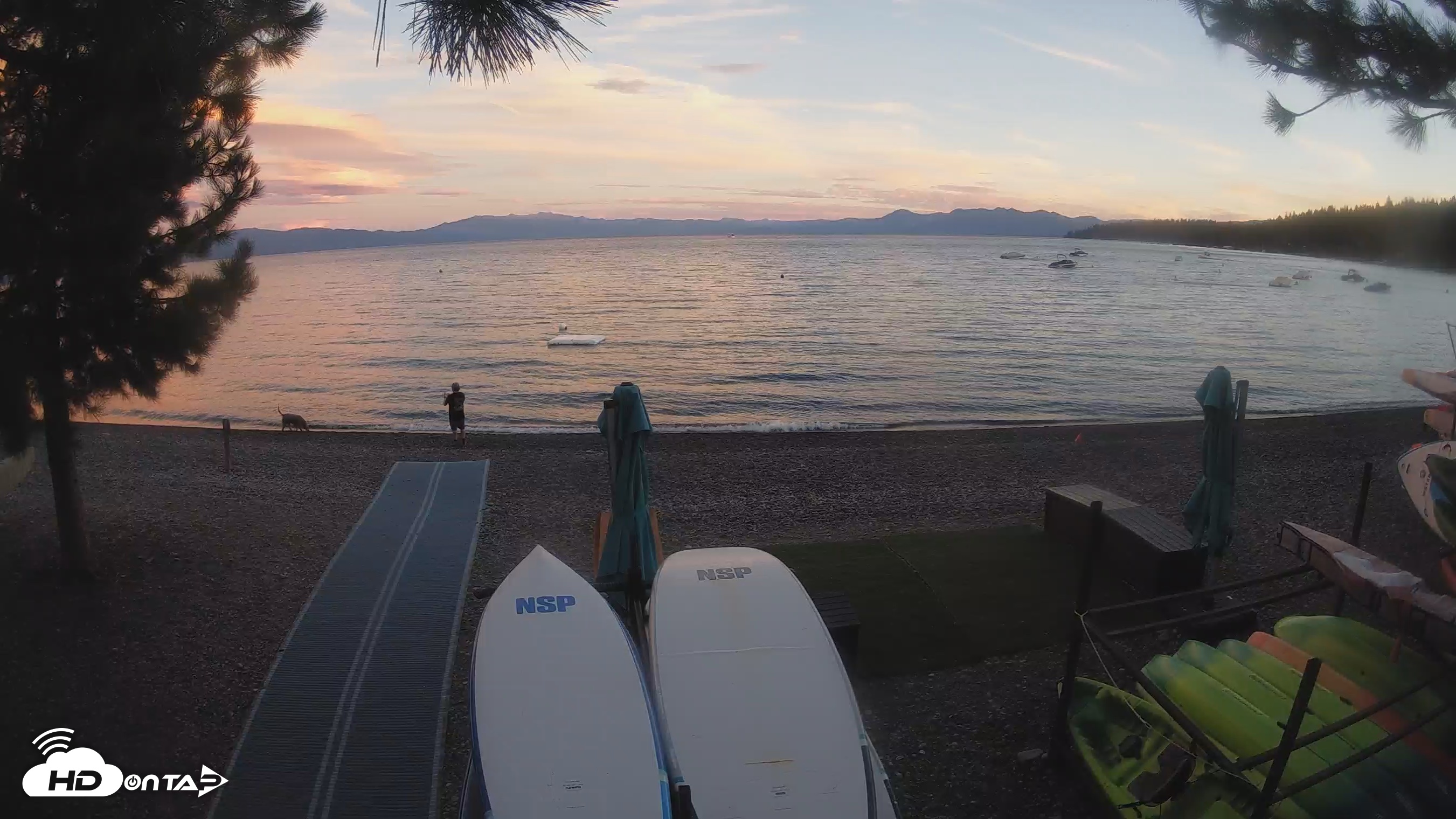 Snapshot of Carnelian Bay - Lake Tahoe Live Webcam taken Sep 10, 2026, 7:19pm PDT