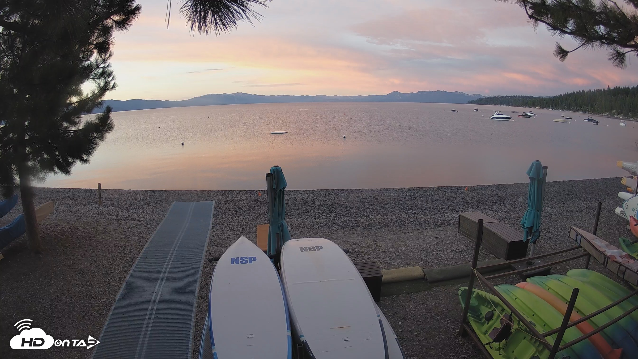 Snapshot of Carnelian Bay - Lake Tahoe Live Webcam taken Aug 17, 2026, 6:12am PDT