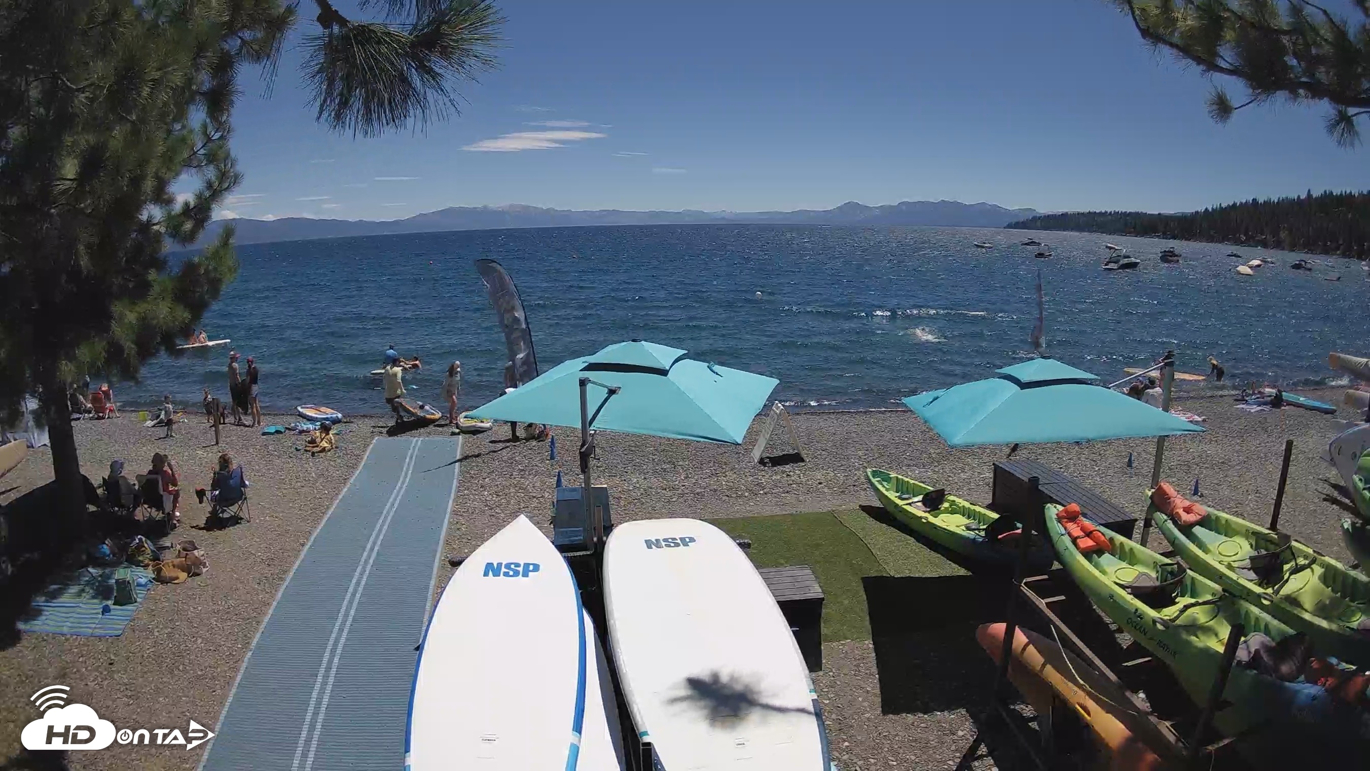 Snapshot of Carnelian Bay - Lake Tahoe Live Webcam taken Jul 25, 2026, 1:55pm PDT