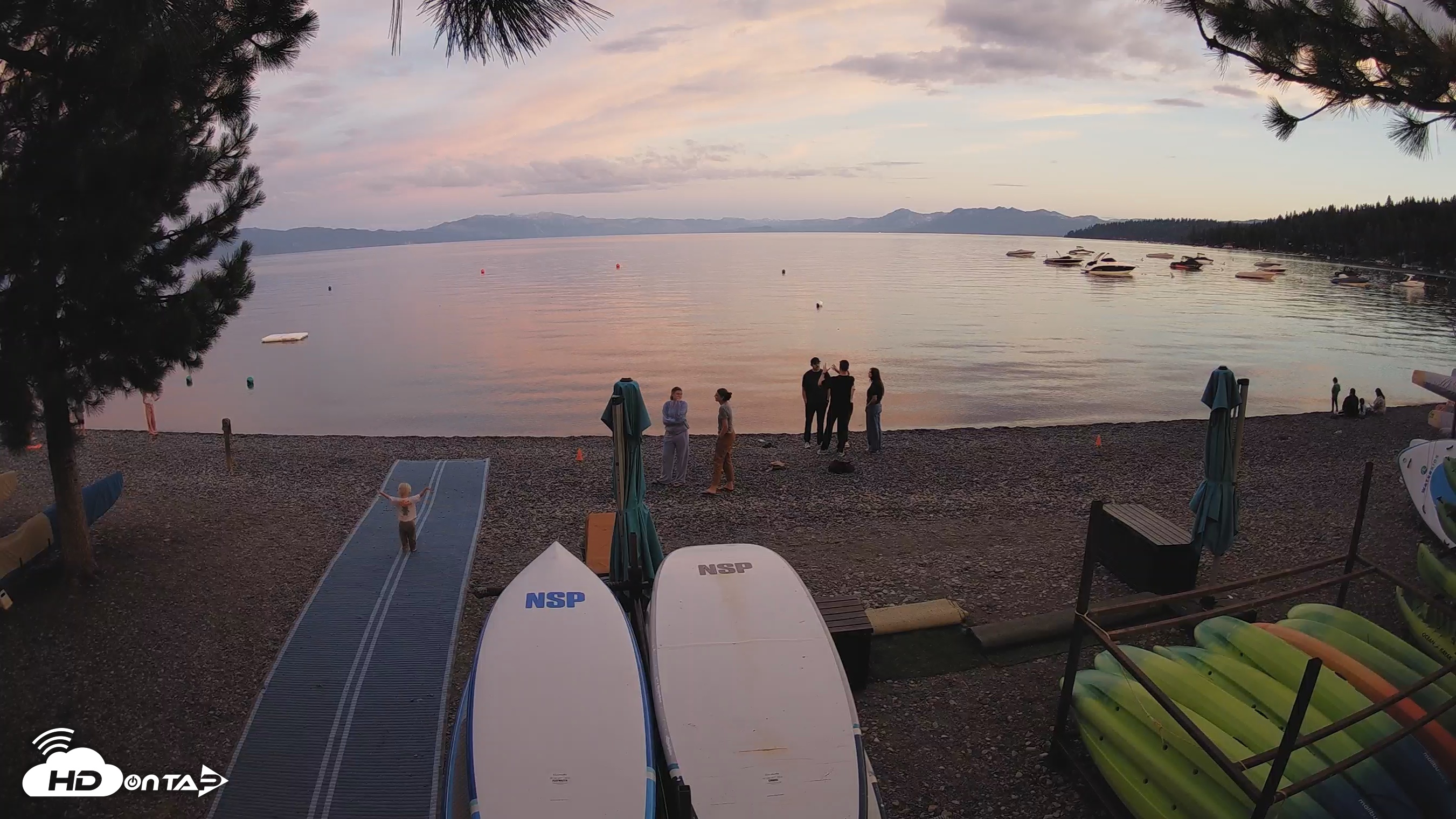 Snapshot of Carnelian Bay - Lake Tahoe Live Webcam taken Jul 21, 2026, 8:29pm PDT