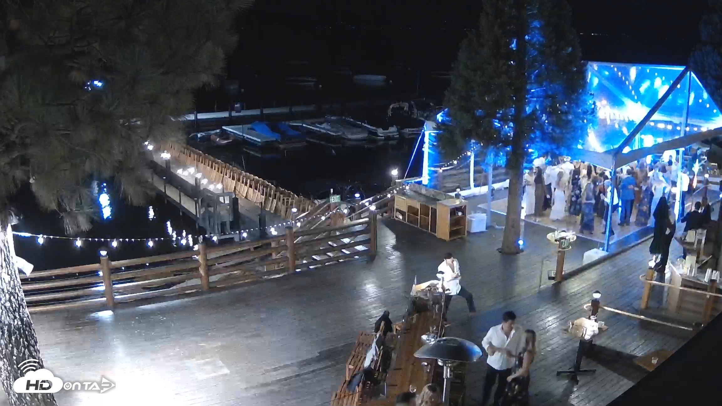 Snapshot of Sunnyside Resort West Shore Tahoe Live Webcam taken Oct 3, 2026, 9:03pm PDT