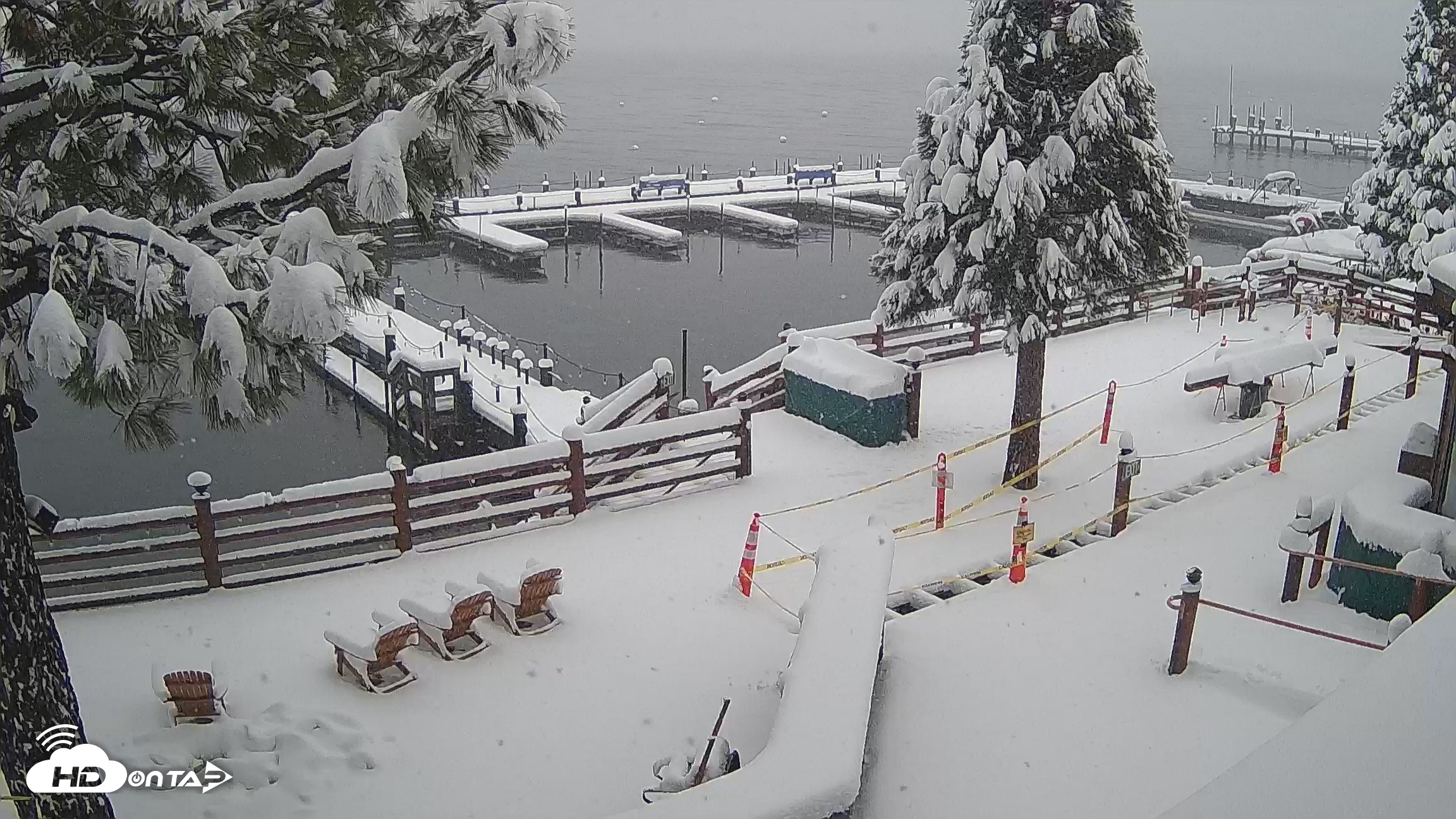 Snapshot of Sunnyside Resort West Shore Tahoe Live Webcam taken Apr 12, 2026, 9:14am PDT