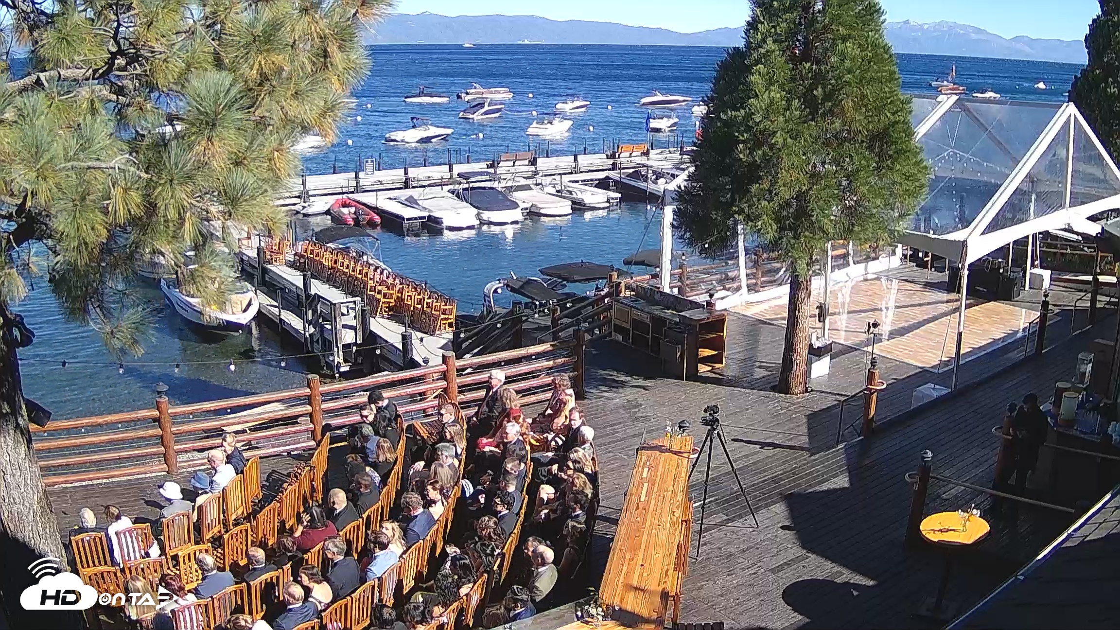 Snapshot of Sunnyside Resort West Shore Tahoe Live Webcam taken Sep 12, 2026, 3:49pm PDT