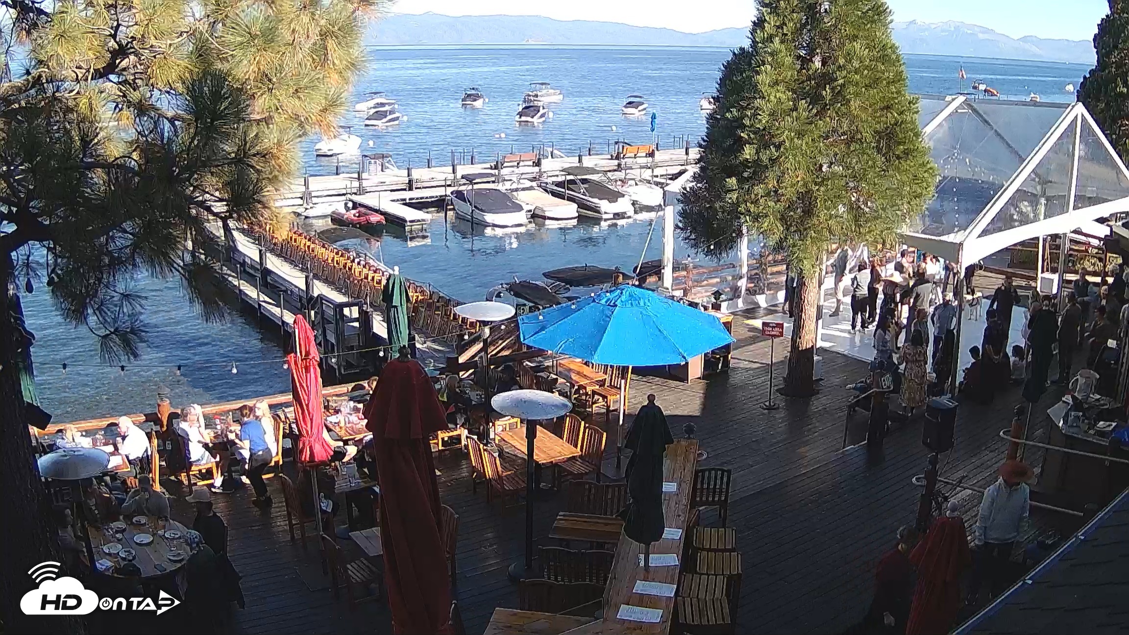 Snapshot of Sunnyside Resort West Shore Tahoe Live Webcam taken Sep 18, 2026, 4:37pm PDT
