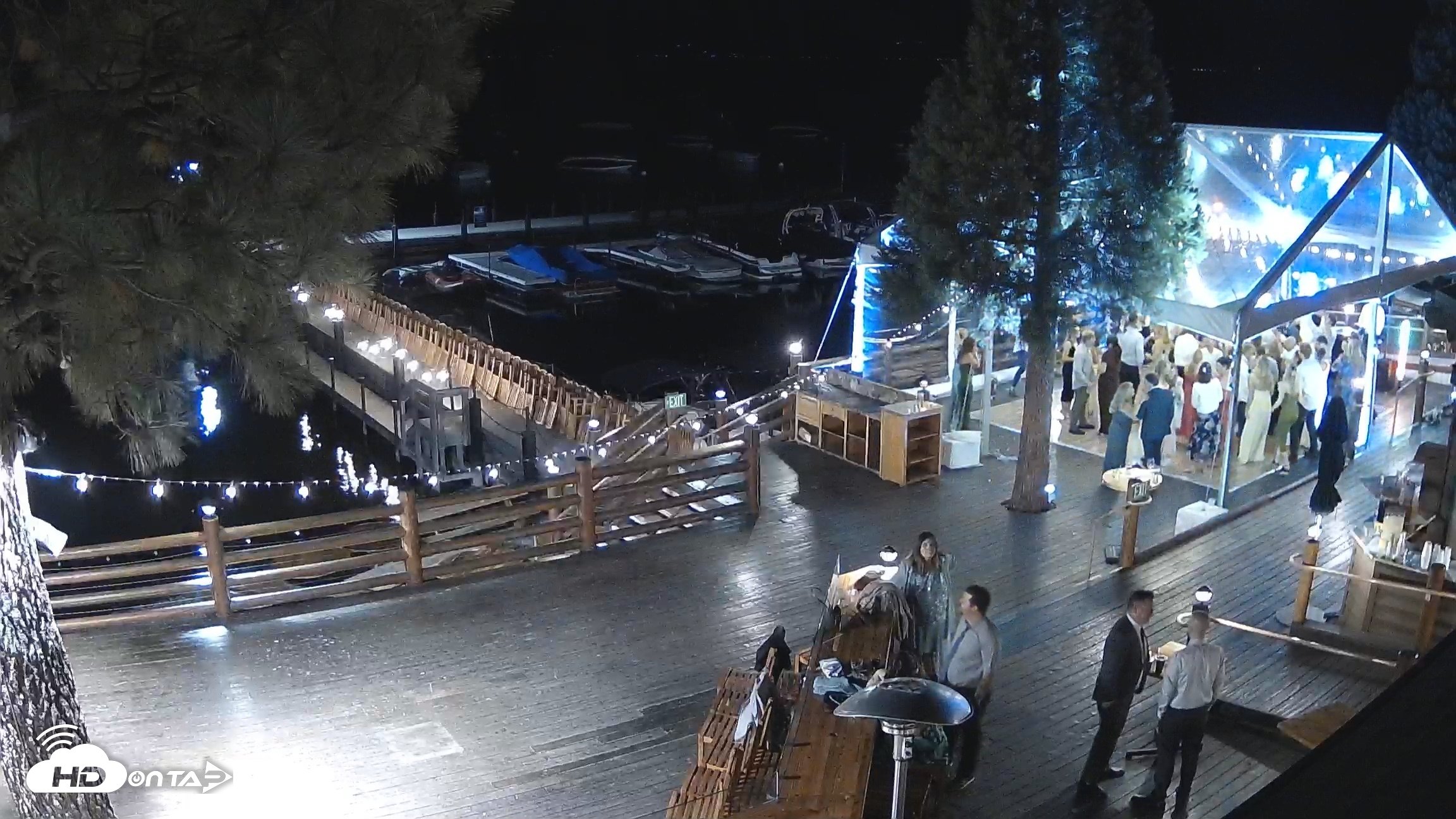 Snapshot of Sunnyside Resort West Shore Tahoe Live Webcam taken Oct 3, 2026, 9:57pm PDT