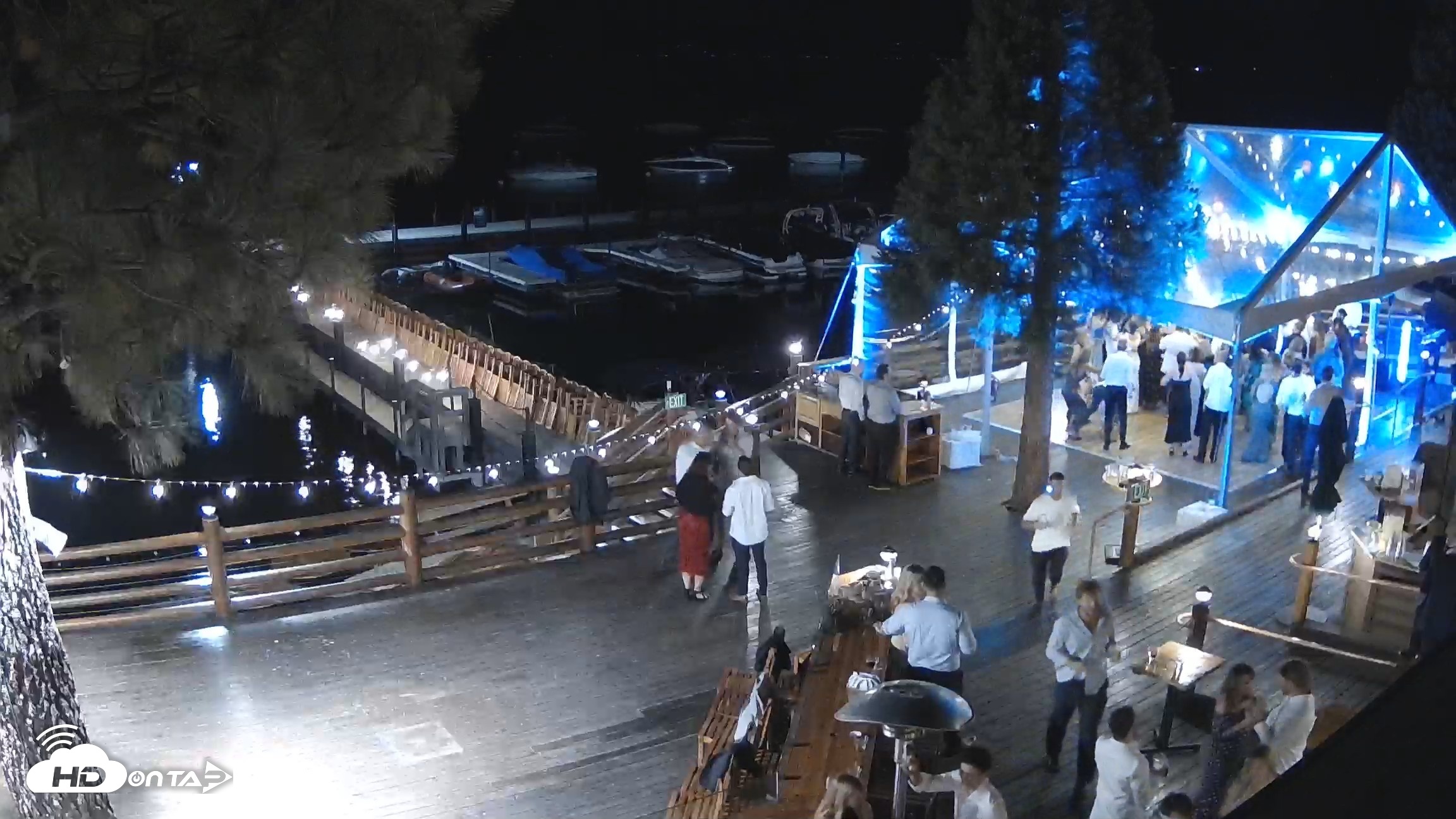 Snapshot of Sunnyside Resort West Shore Tahoe Live Webcam taken Oct 3, 2026, 8:49pm PDT