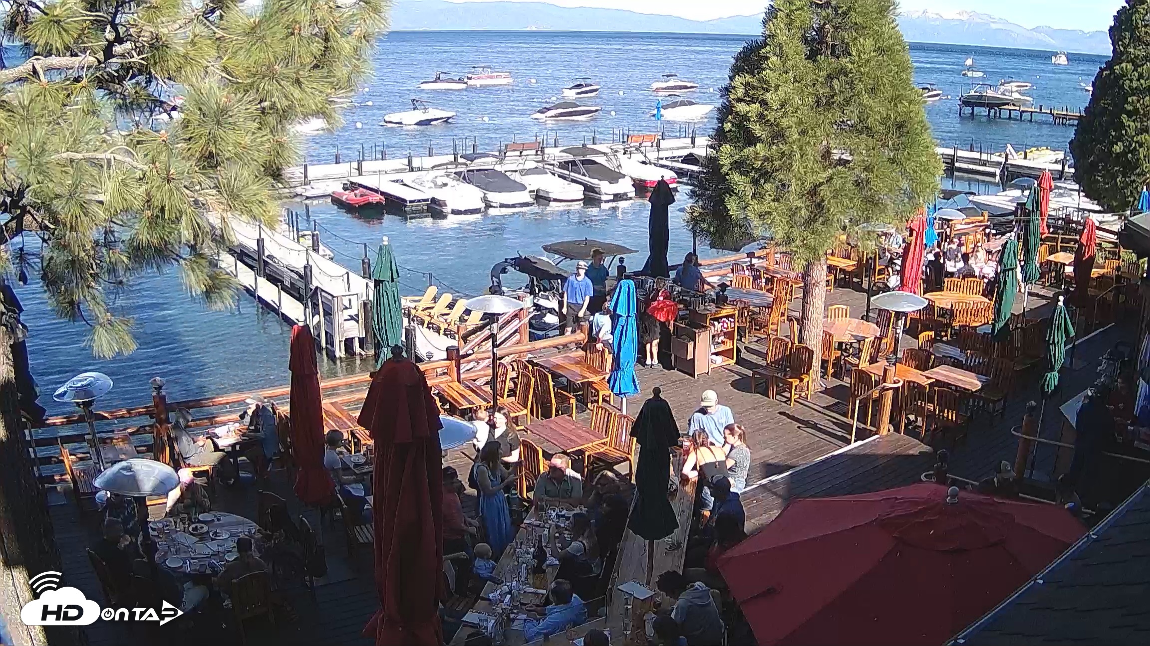 Snapshot of Sunnyside Resort West Shore Tahoe Live Webcam taken Jun 6, 2026, 5:07pm PDT