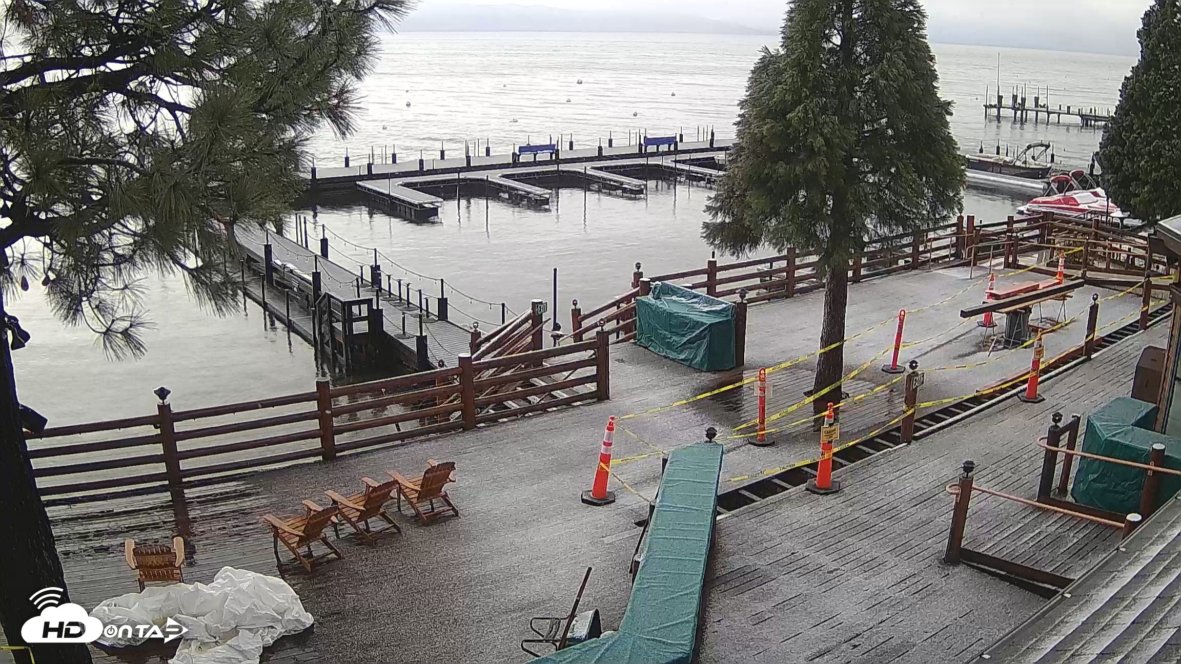 Snapshot of Sunnyside Resort West Shore Tahoe Live Webcam taken Apr 11, 2026, 7:07am PDT