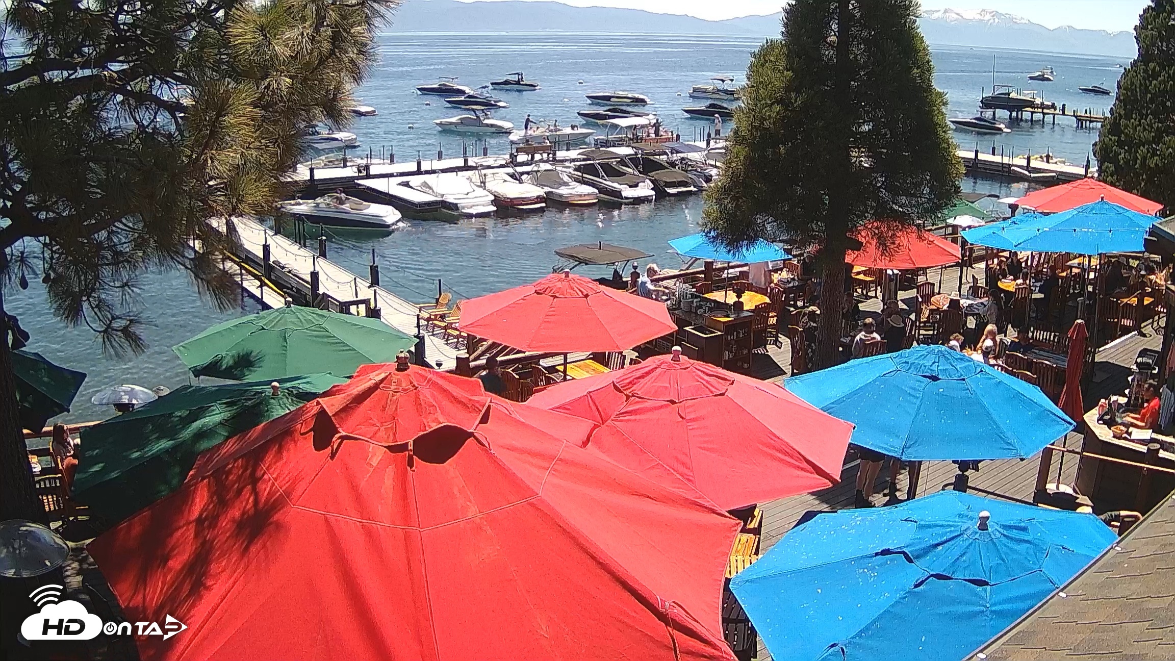 Snapshot of Sunnyside Resort West Shore Tahoe Live Webcam taken May 23, 2026, 11:39am PDT
