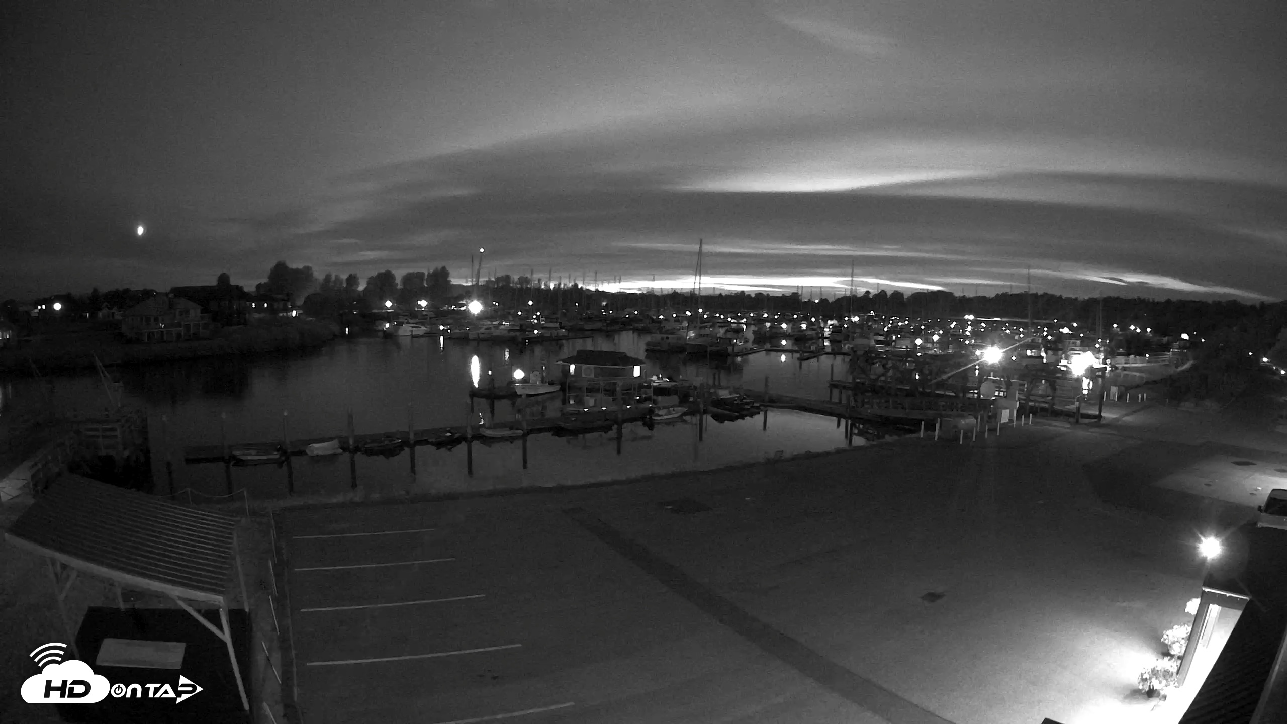 Snapshot of Point Roberts Marina NW Live Webcam taken Aug 17, 2026, 9:19pm PDT