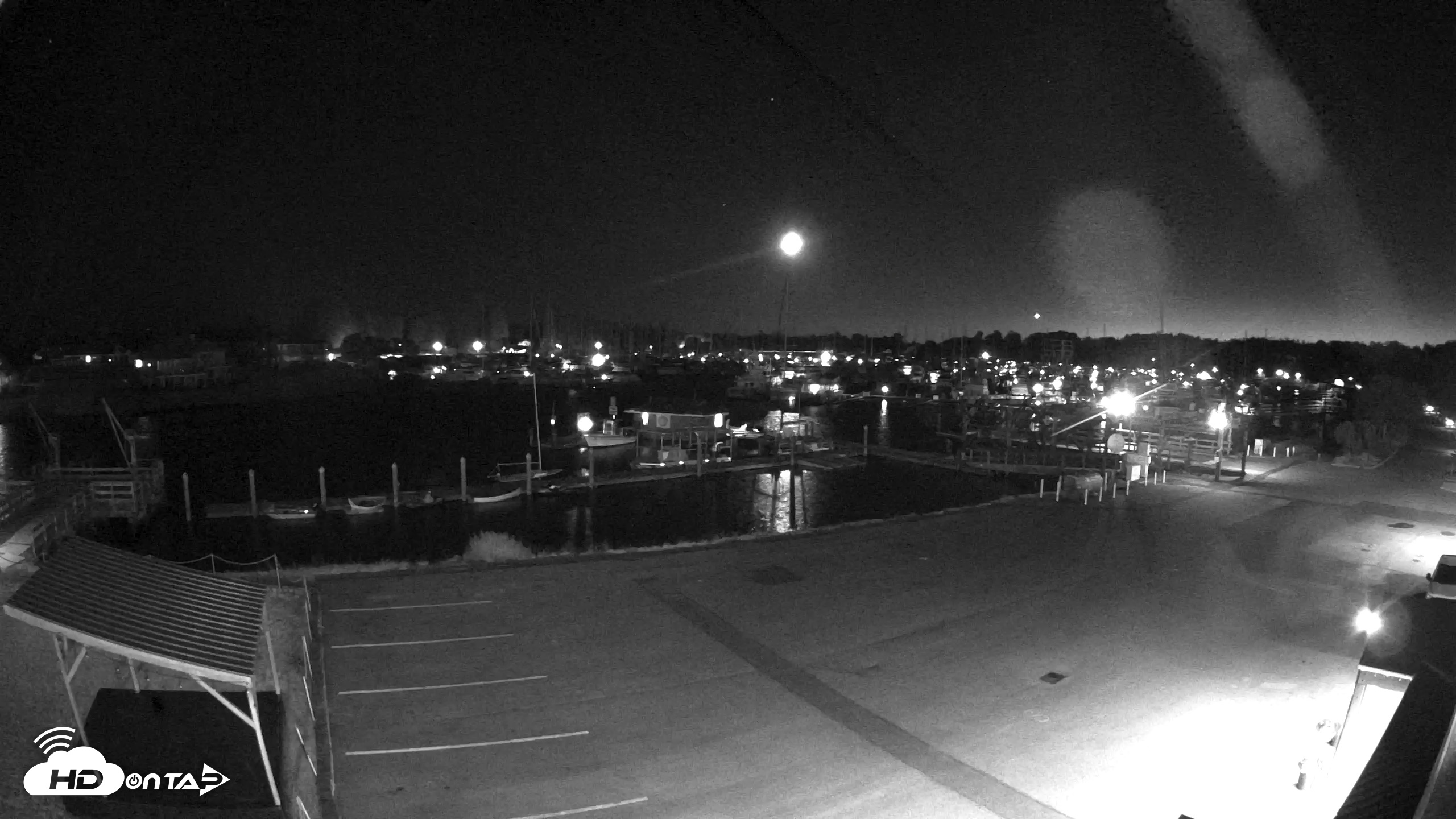 Snapshot of Point Roberts Marina NW Live Webcam taken Jun 18, 2026, 11:29pm PDT