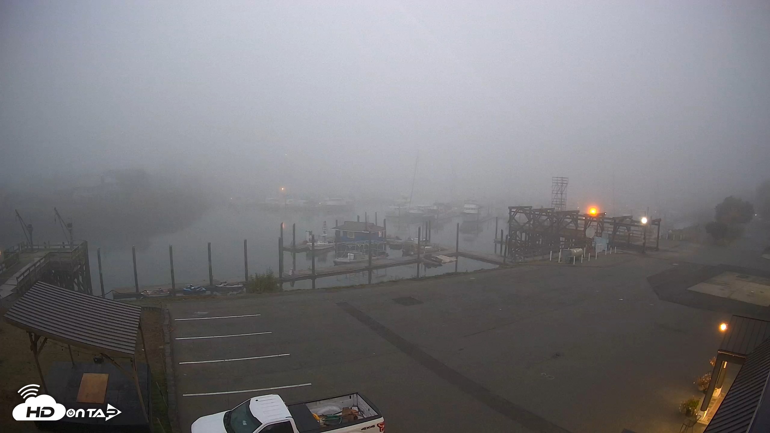 Snapshot of Point Roberts Marina NW Live Webcam taken Oct 6, 2026, 7:03am PDT