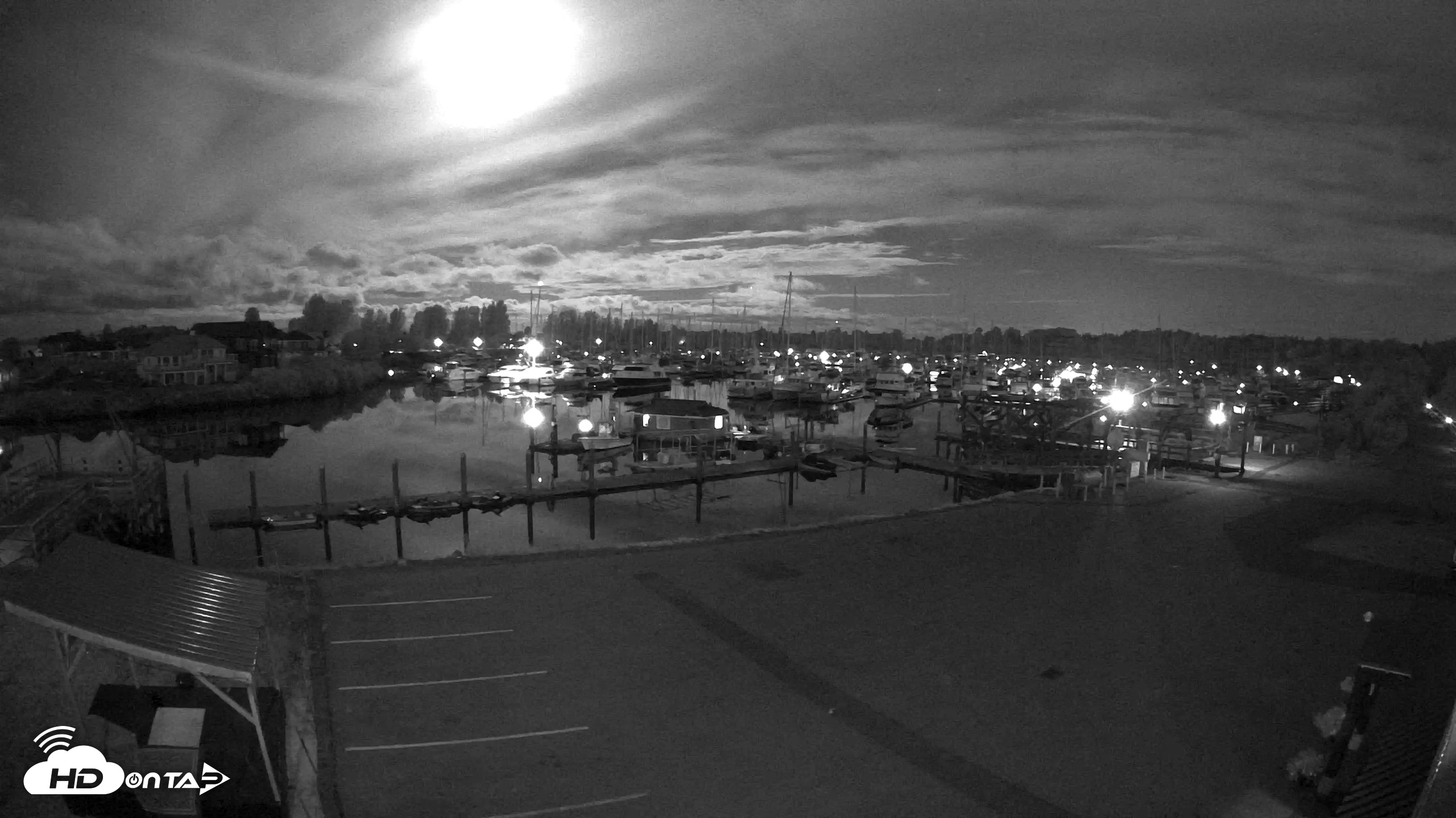 Snapshot of Point Roberts Marina NW Live Webcam taken Sep 27, 2026, 6:12am PDT
