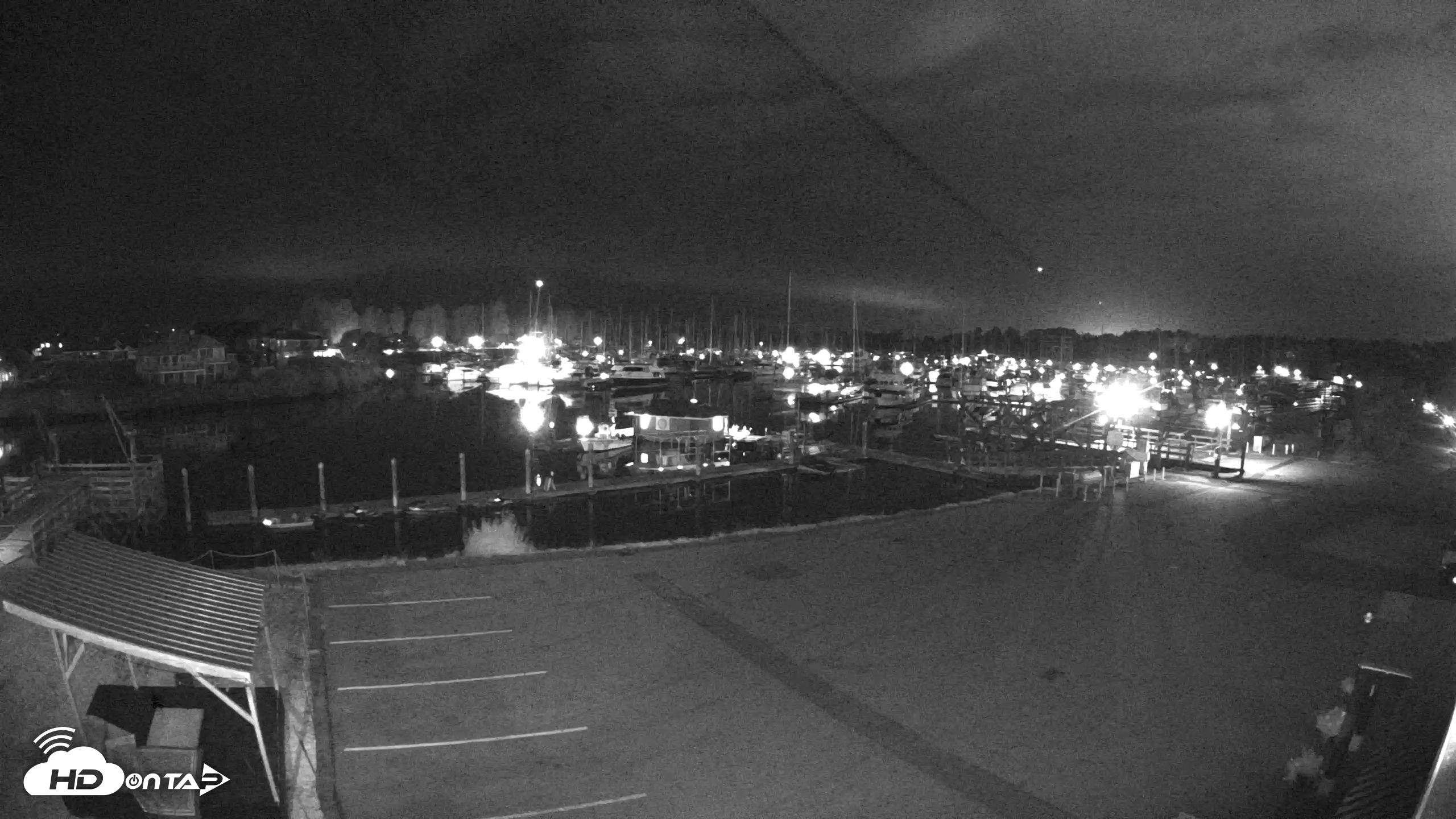 Snapshot of Point Roberts Marina NW Live Webcam taken Sep 30, 2026, 9:24pm PDT