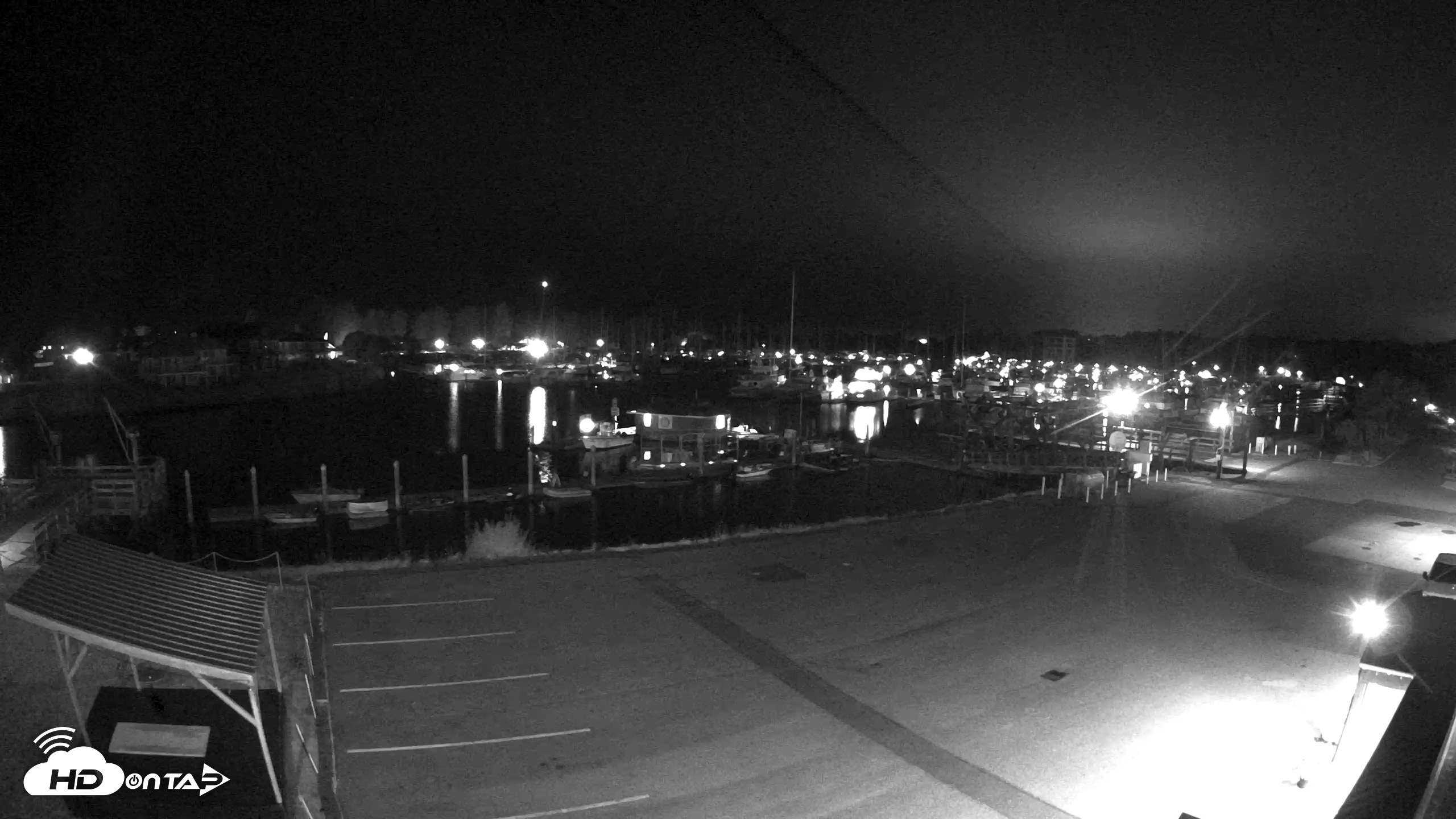 Snapshot of Point Roberts Marina NW Live Webcam taken Aug 15, 2026, 10:12pm PDT