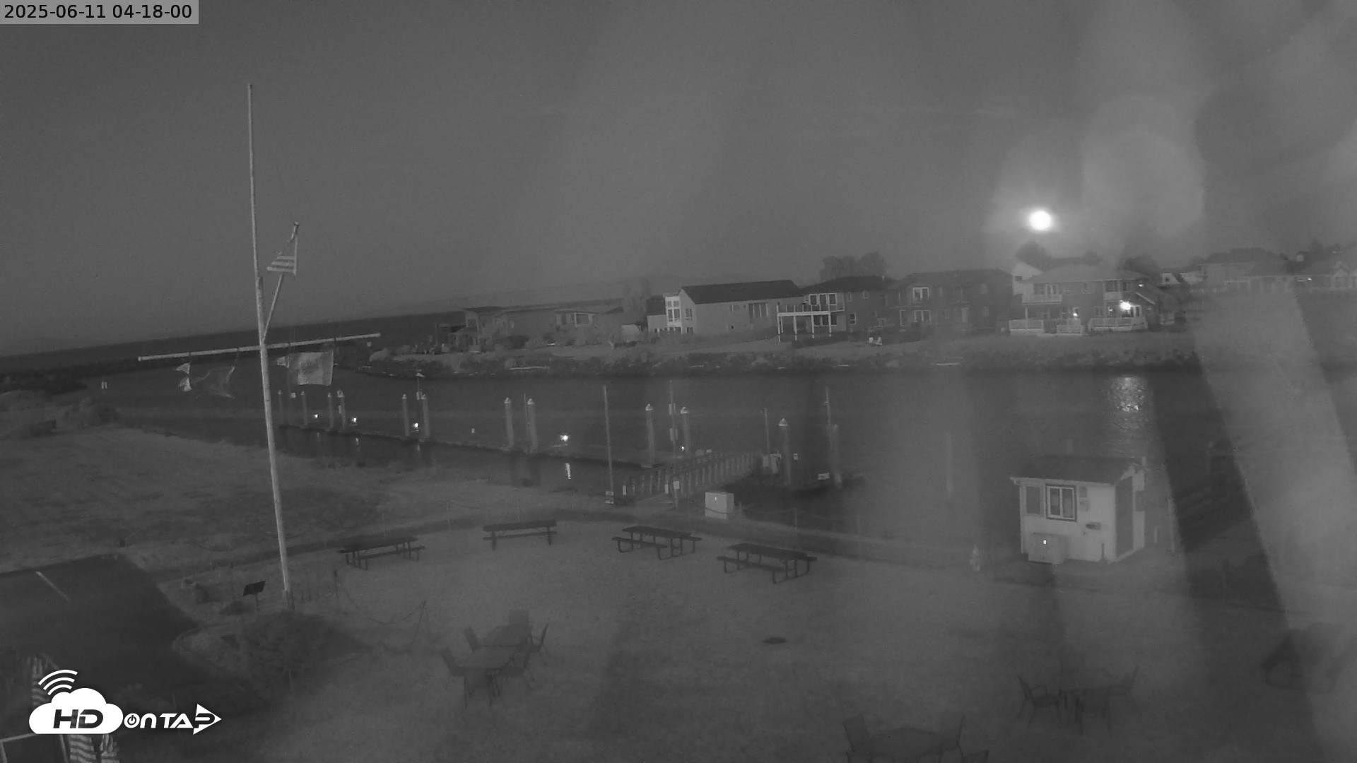 Snapshot of Point Roberts Marina Live Webcam taken Jun 11, 2025, 4:17am PDT