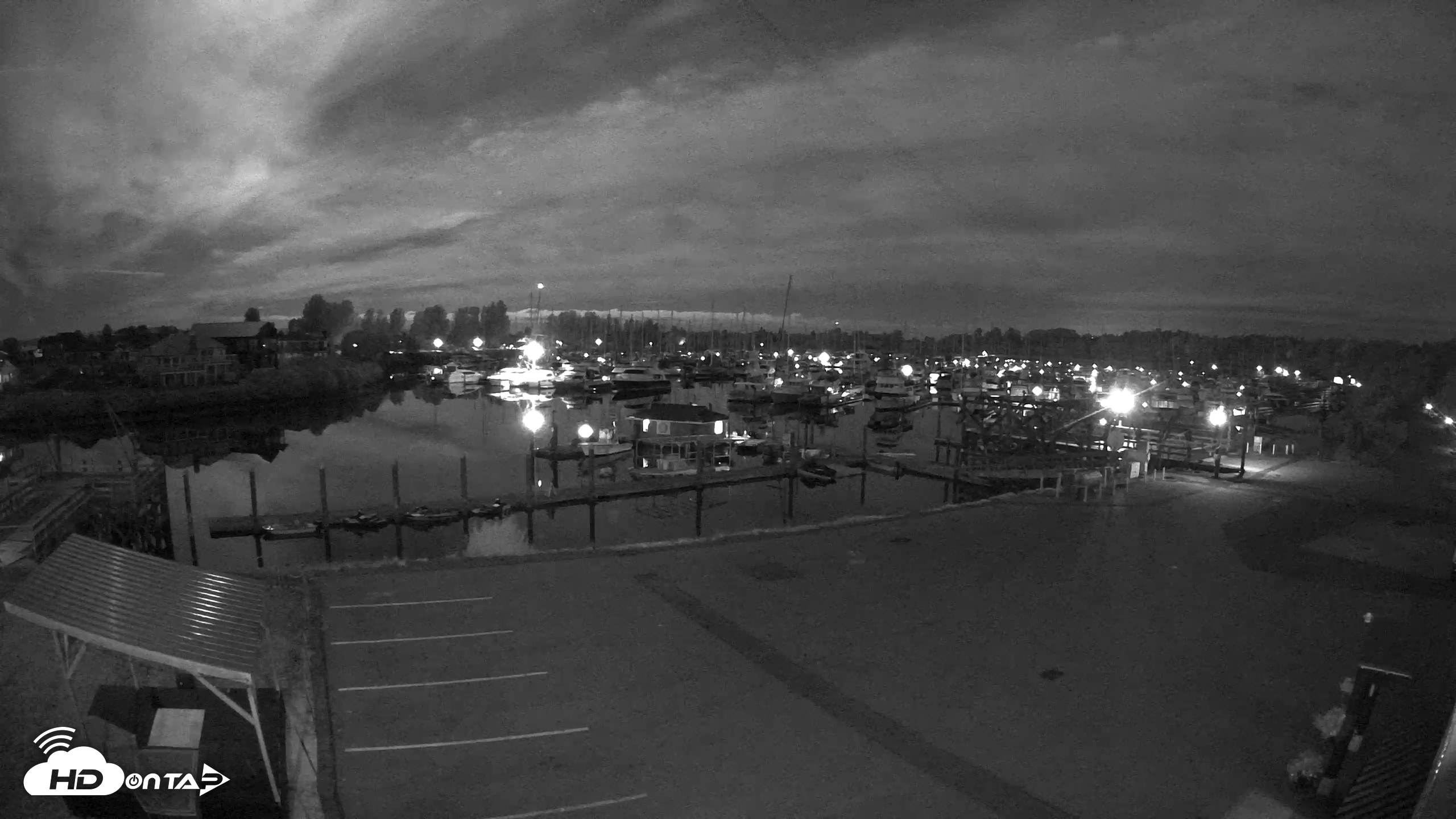 Snapshot of Point Roberts Marina NW Live Webcam taken Sep 27, 2026, 4:43am PDT