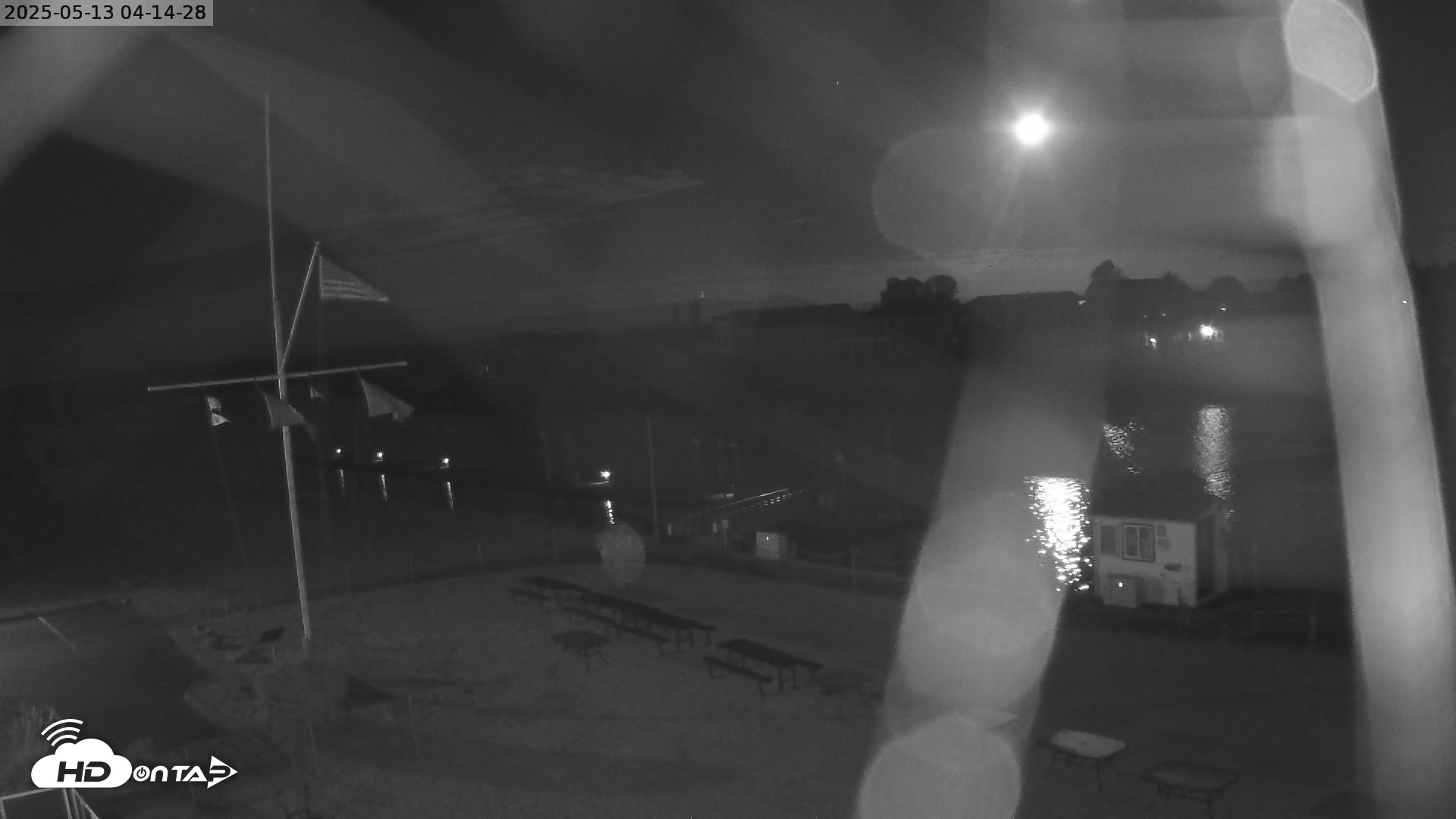 Snapshot of Point Roberts Marina Live Webcam taken May 13, 2025, 4:14am PDT