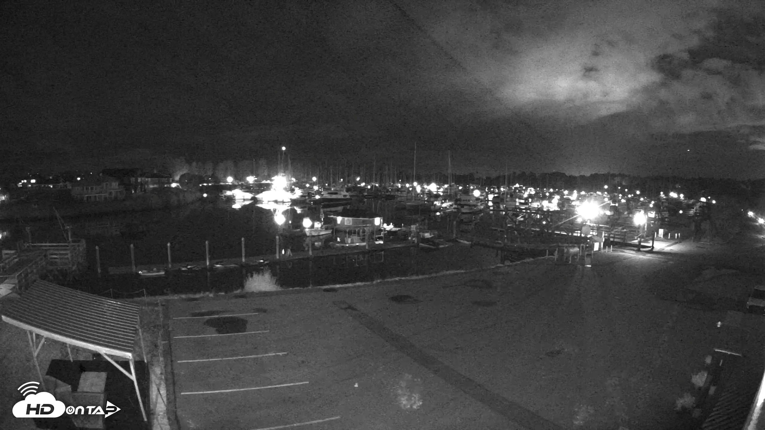 Snapshot of Point Roberts Marina NW Live Webcam taken Sep 29, 2026, 8:46pm PDT