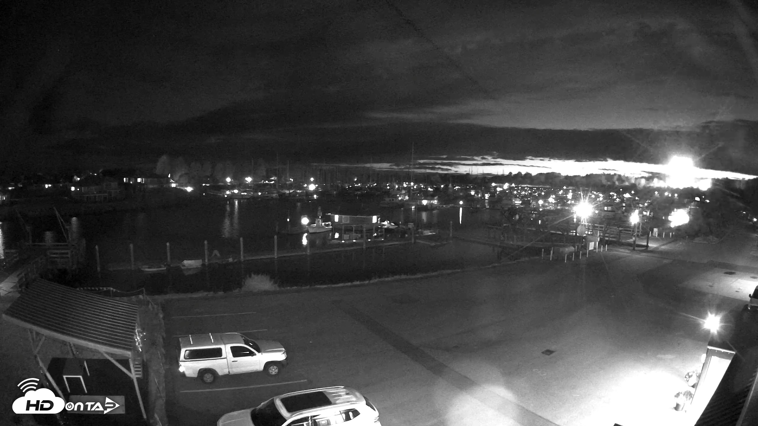 Snapshot of Point Roberts Marina NW Live Webcam taken Jul 4, 2026, 10:57pm PDT