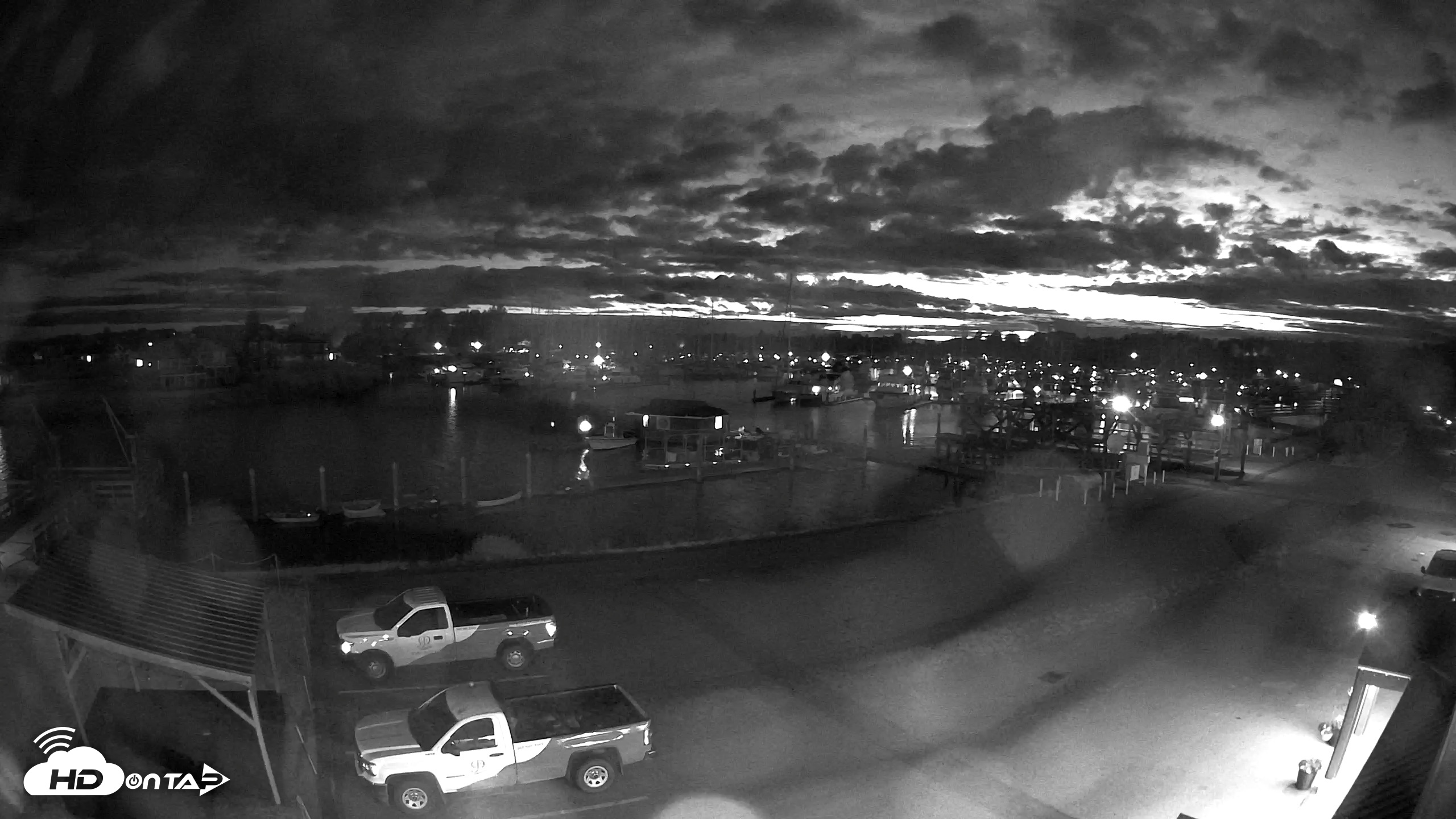 Snapshot of Point Roberts Marina NW Live Webcam taken Jun 6, 2026, 10:31pm PDT