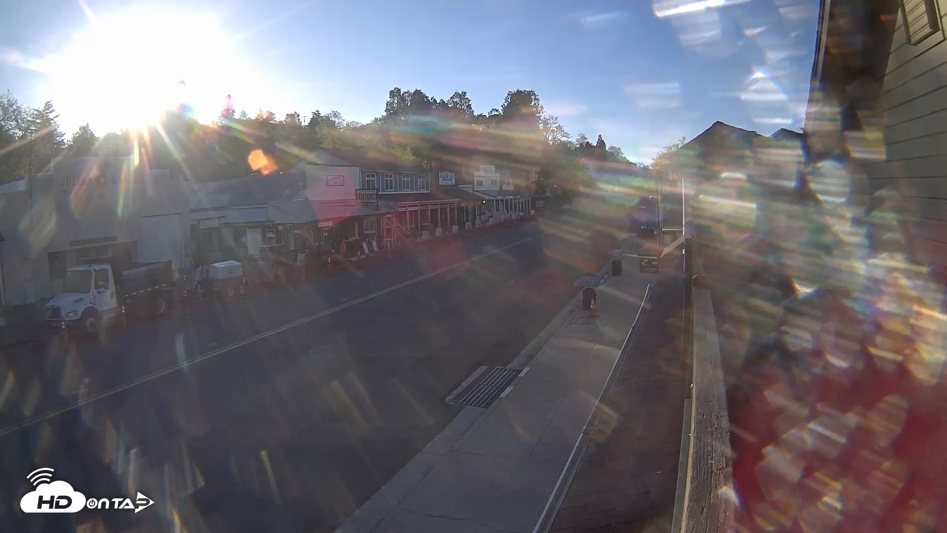 Snapshot of Downtown Julian Live Webcam taken May 1, 2026, 7:00am PDT