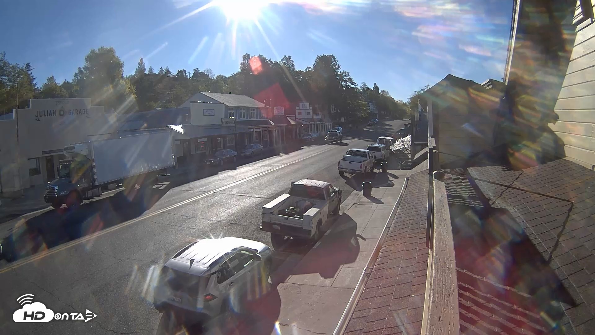 Snapshot of Downtown Julian Live Webcam taken Sep 22, 2026, 8:14am PDT