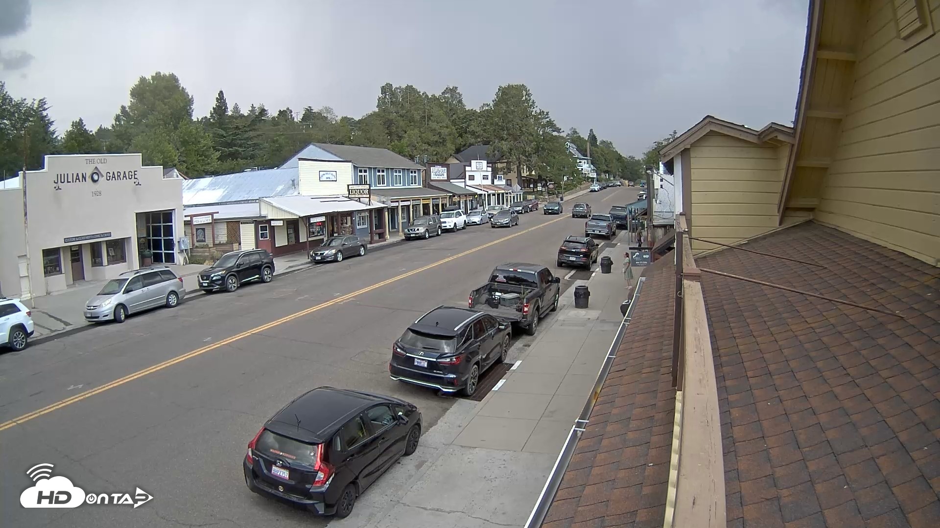 Snapshot of Downtown Julian Live Webcam taken Aug 11, 2026, 2:52pm PDT