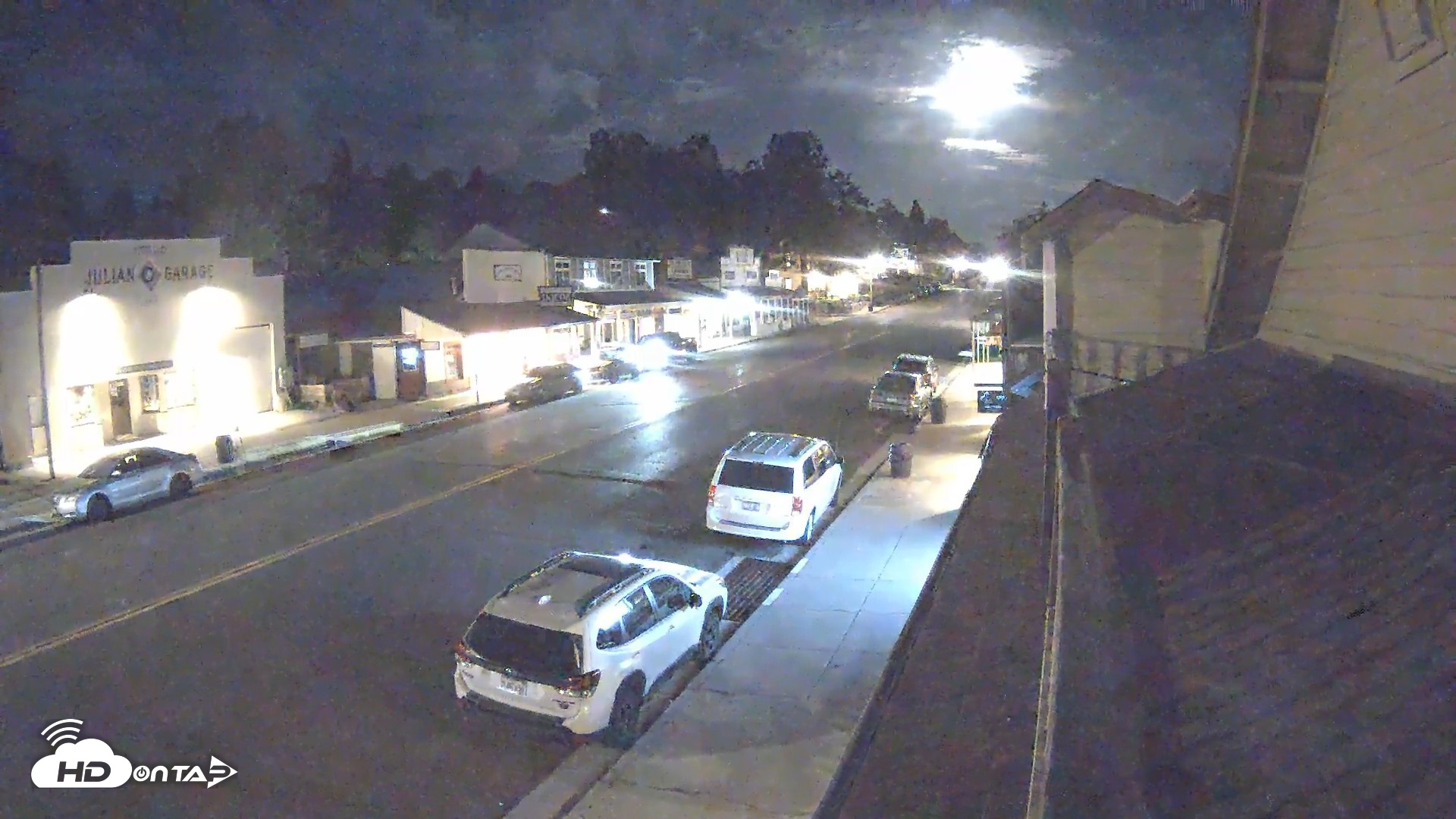 Snapshot of Downtown Julian Live Webcam taken Jul 28, 2026, 8:47pm PDT