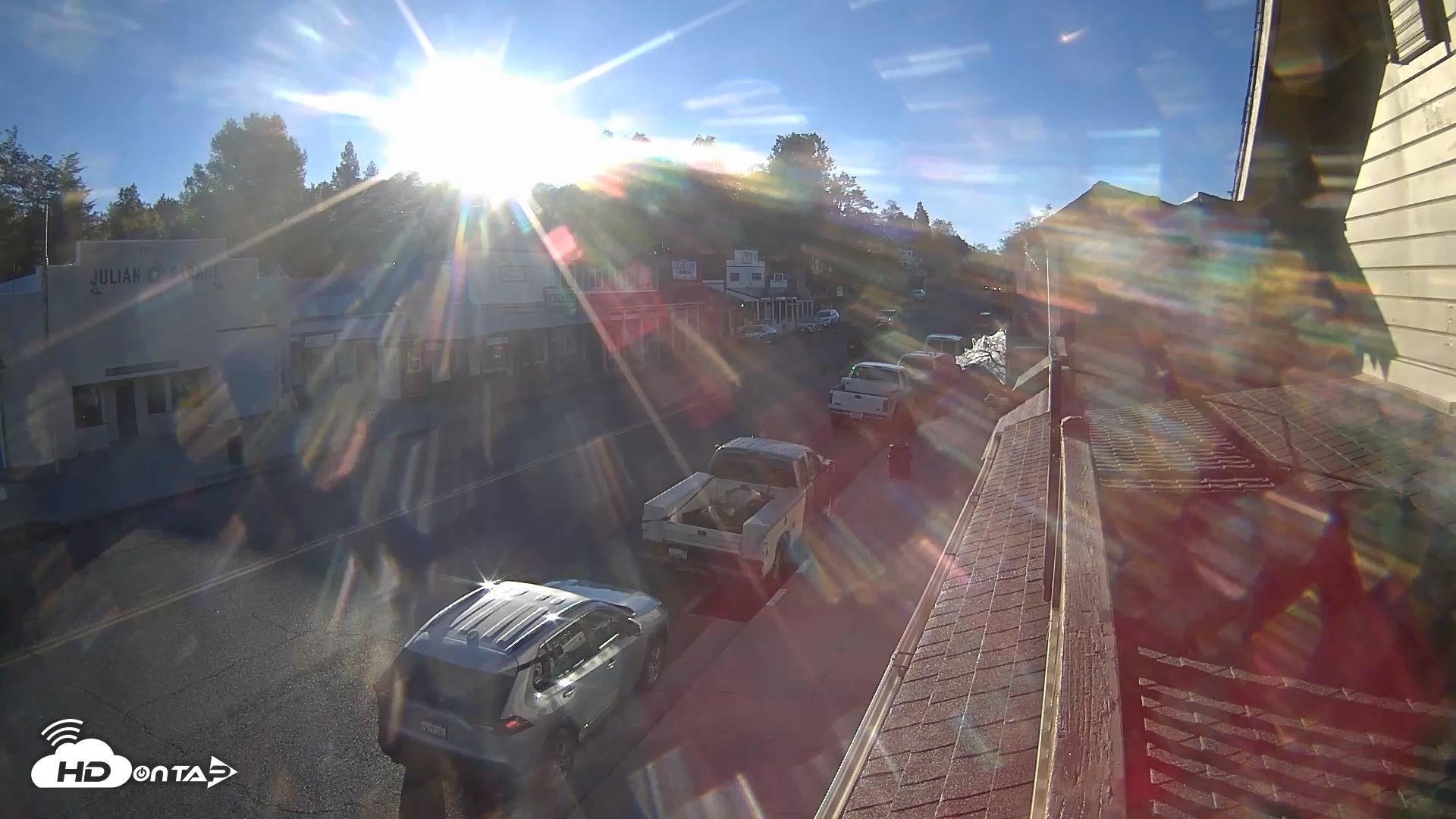 Snapshot of Downtown Julian Live Webcam taken Sep 22, 2026, 7:30am PDT