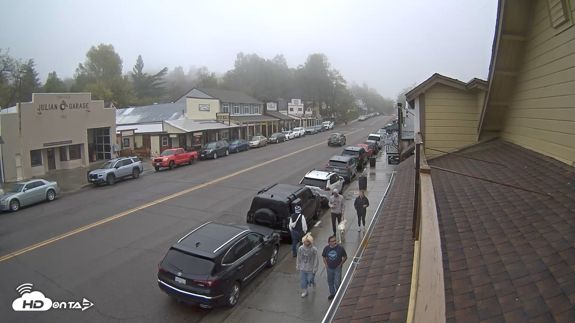 Snapshot of Downtown Julian Live Webcam taken Oct 12, 2026, 10:55am PDT