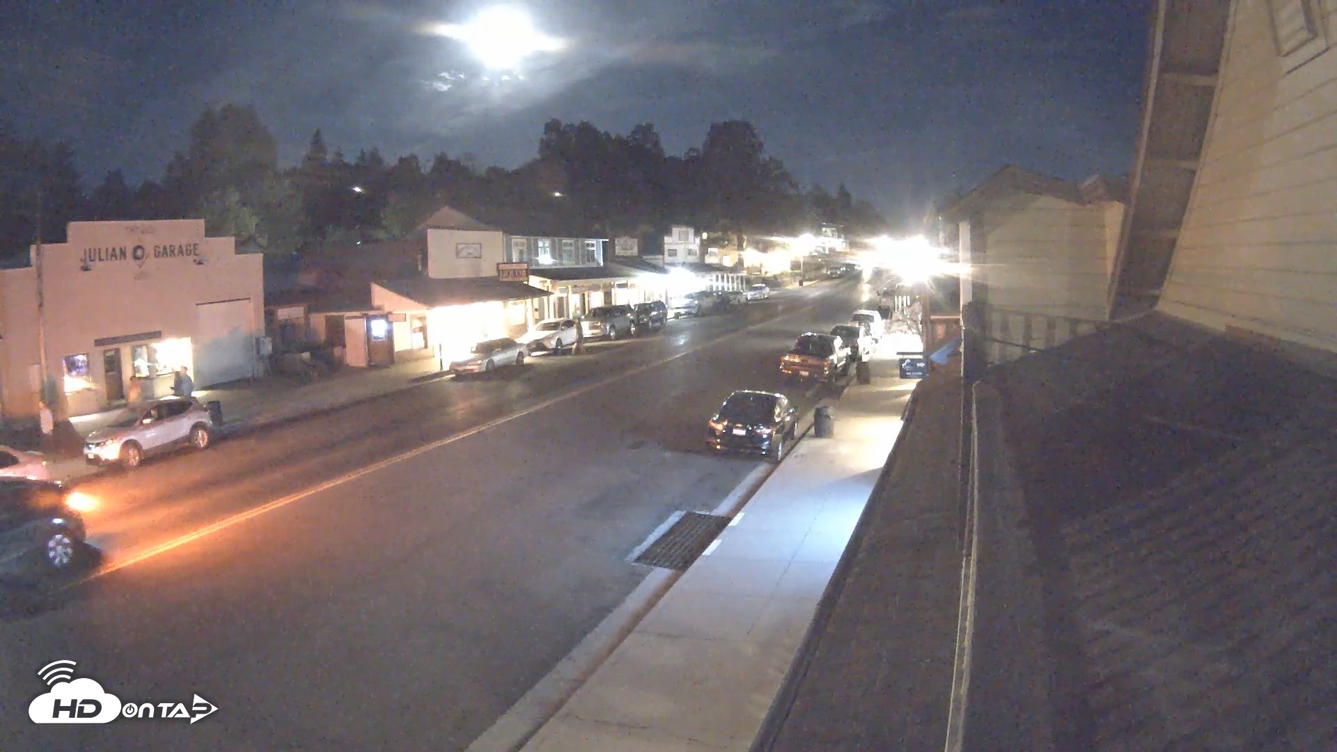 Snapshot of Downtown Julian Live Webcam taken Sep 25, 2026, 7:27pm PDT