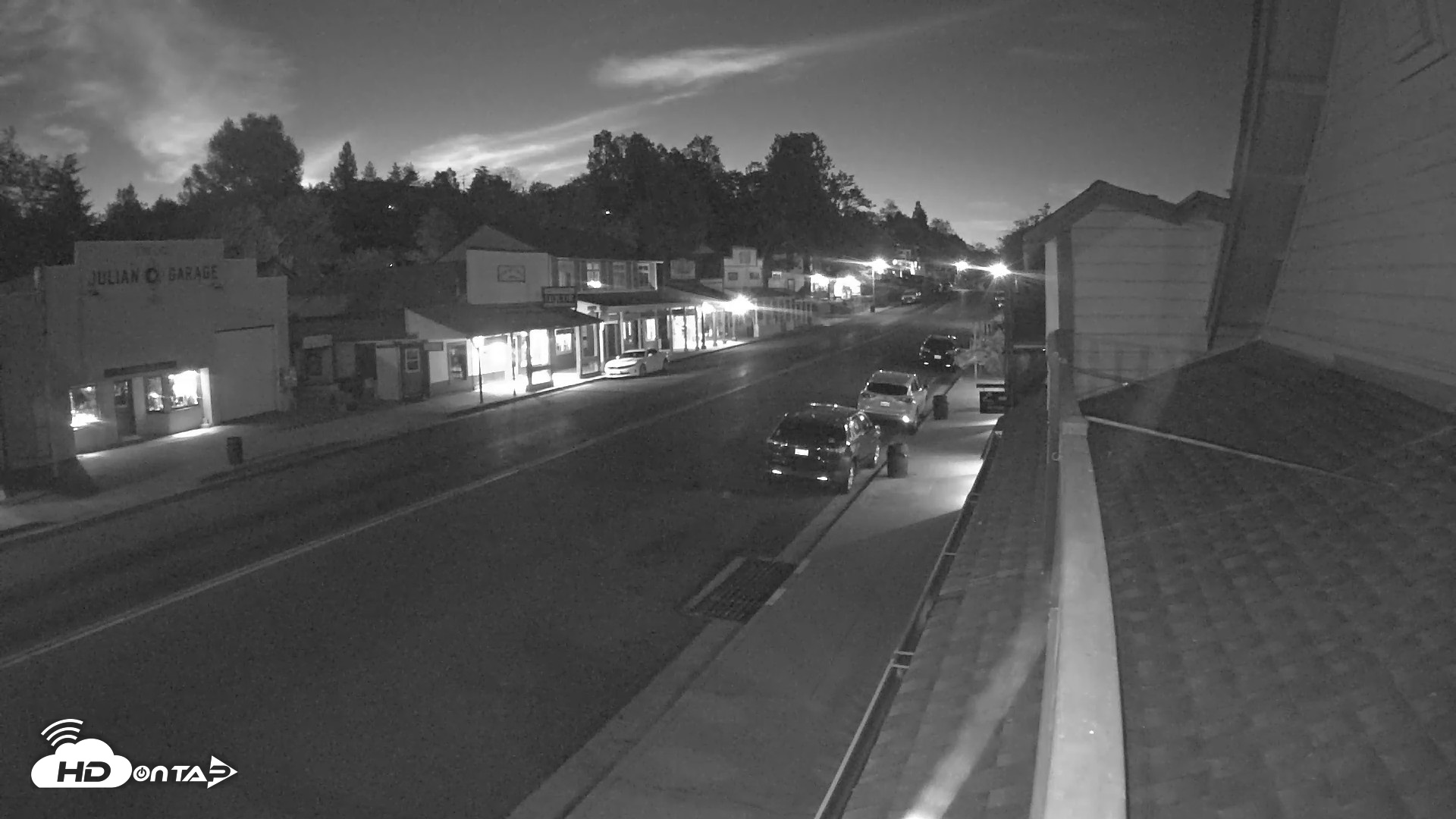 Snapshot of Downtown Julian Live Webcam taken Sep 26, 2026, 5:54am PDT
