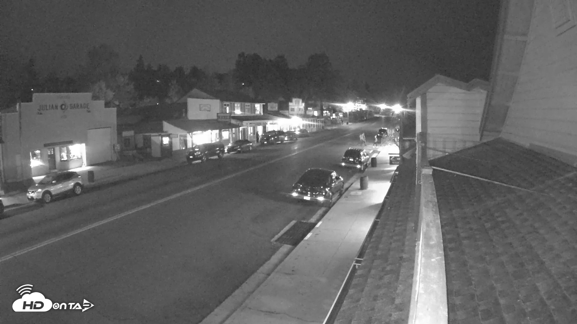 Snapshot of Downtown Julian Live Webcam taken Oct 12, 2026, 6:54pm PDT