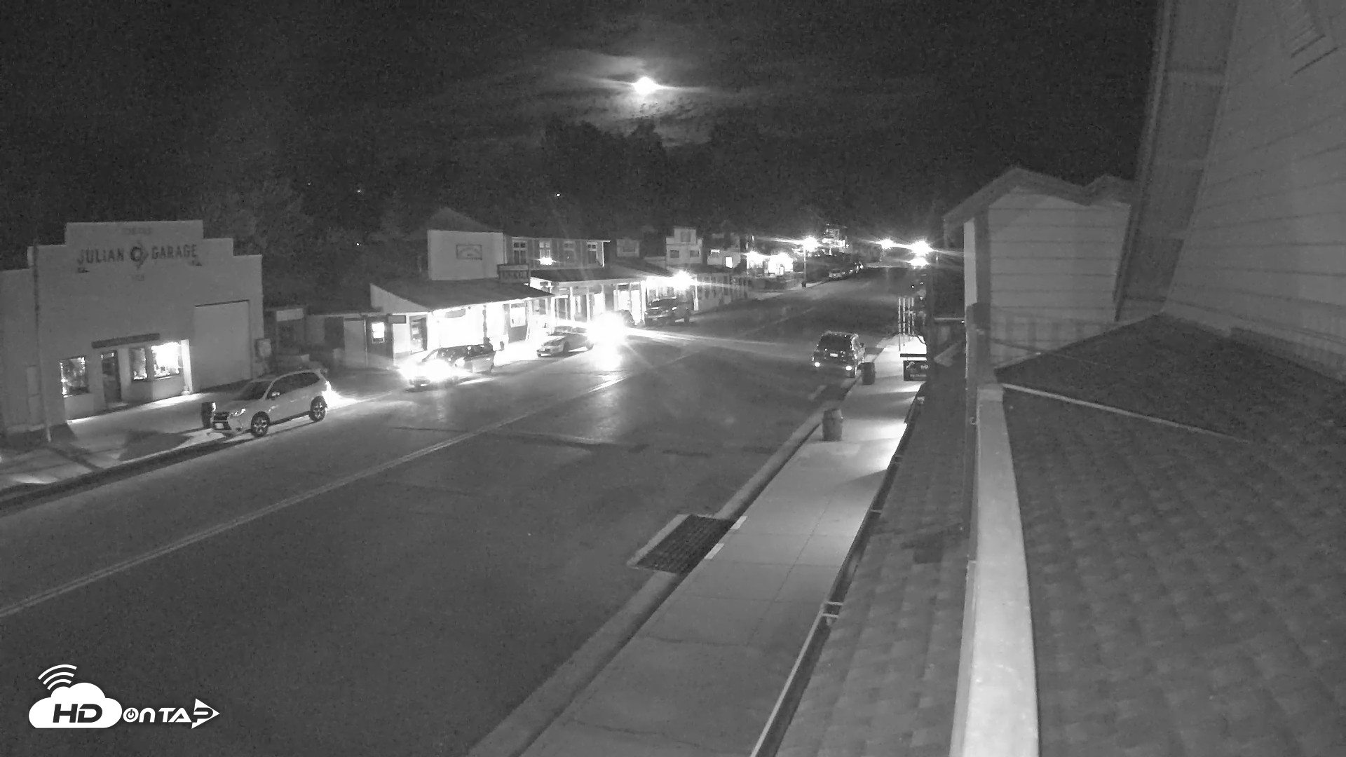 Snapshot of Downtown Julian Live Webcam taken Aug 27, 2026, 8:15pm PDT