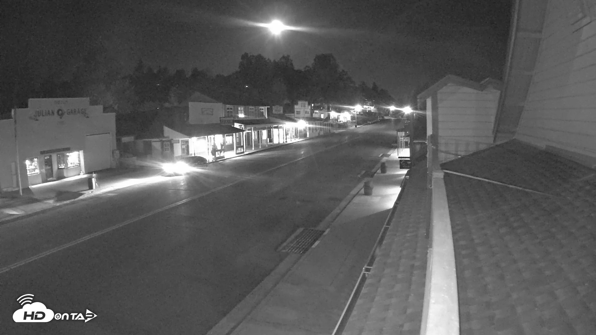 Snapshot of Downtown Julian Live Webcam taken Jul 31, 2026, 10:21pm PDT