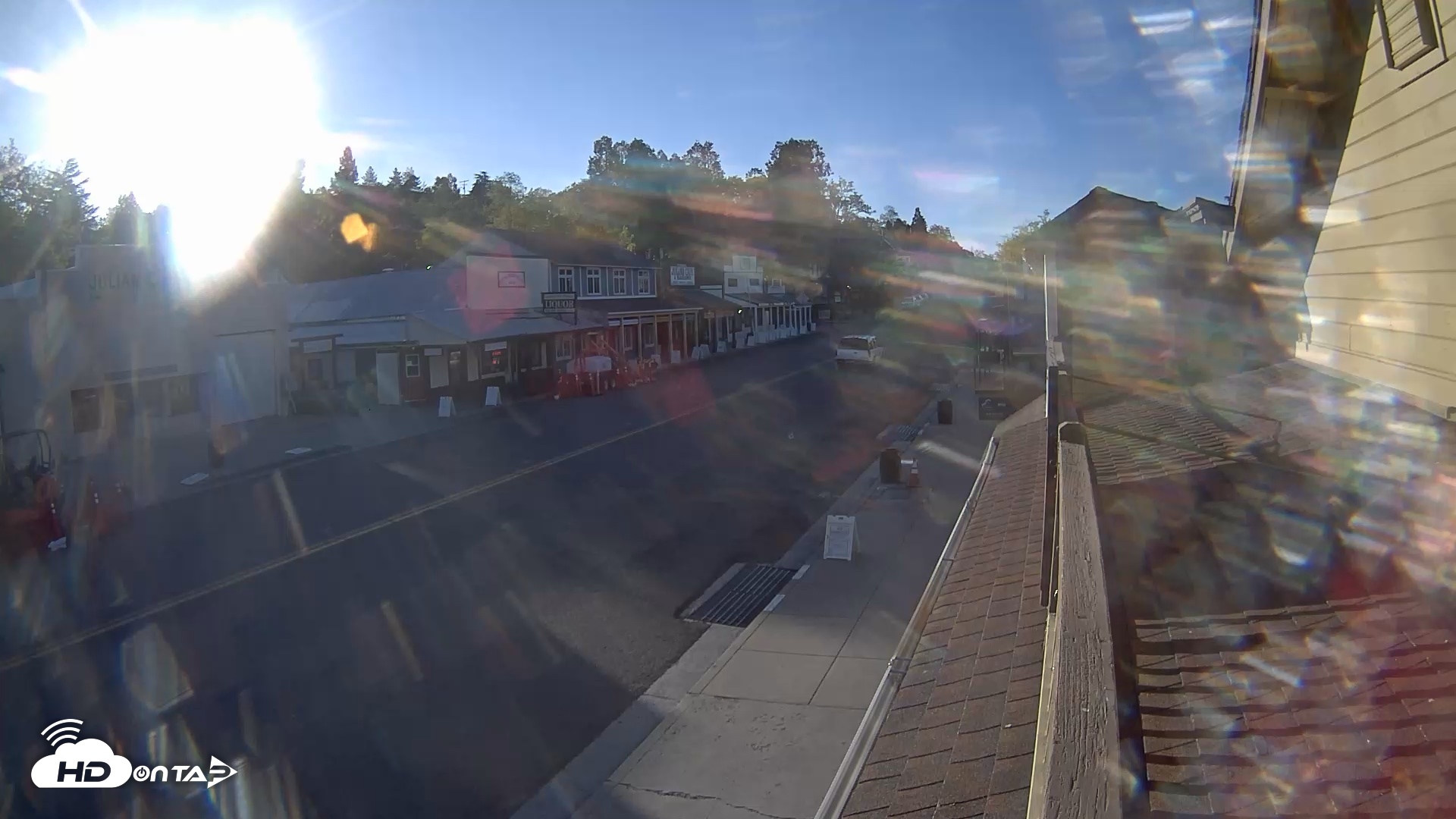 Snapshot of Downtown Julian Live Webcam taken May 20, 2026, 6:58am PDT