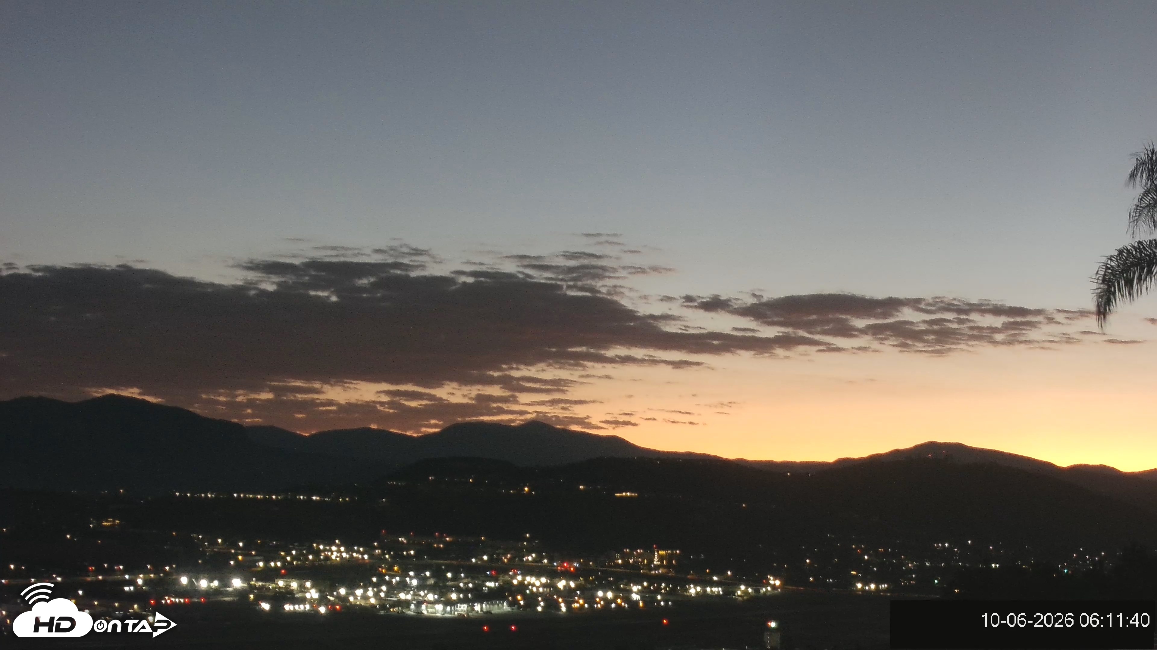 Snapshot of Gillespie Field Airport Live Webcam taken Oct 6, 2026, 6:12am PDT