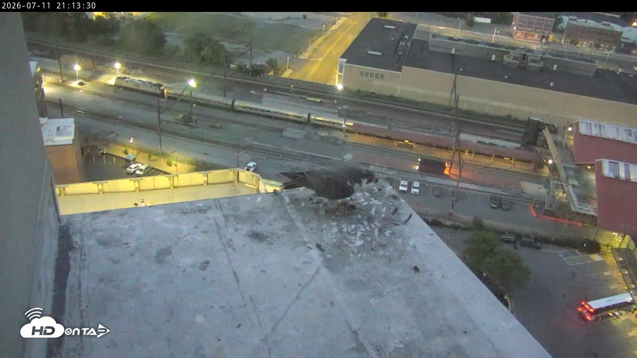 Snapshot of PA Peregrine Falcon Cam Live Webcam taken Jul 11, 2026, 9:00pm EDT